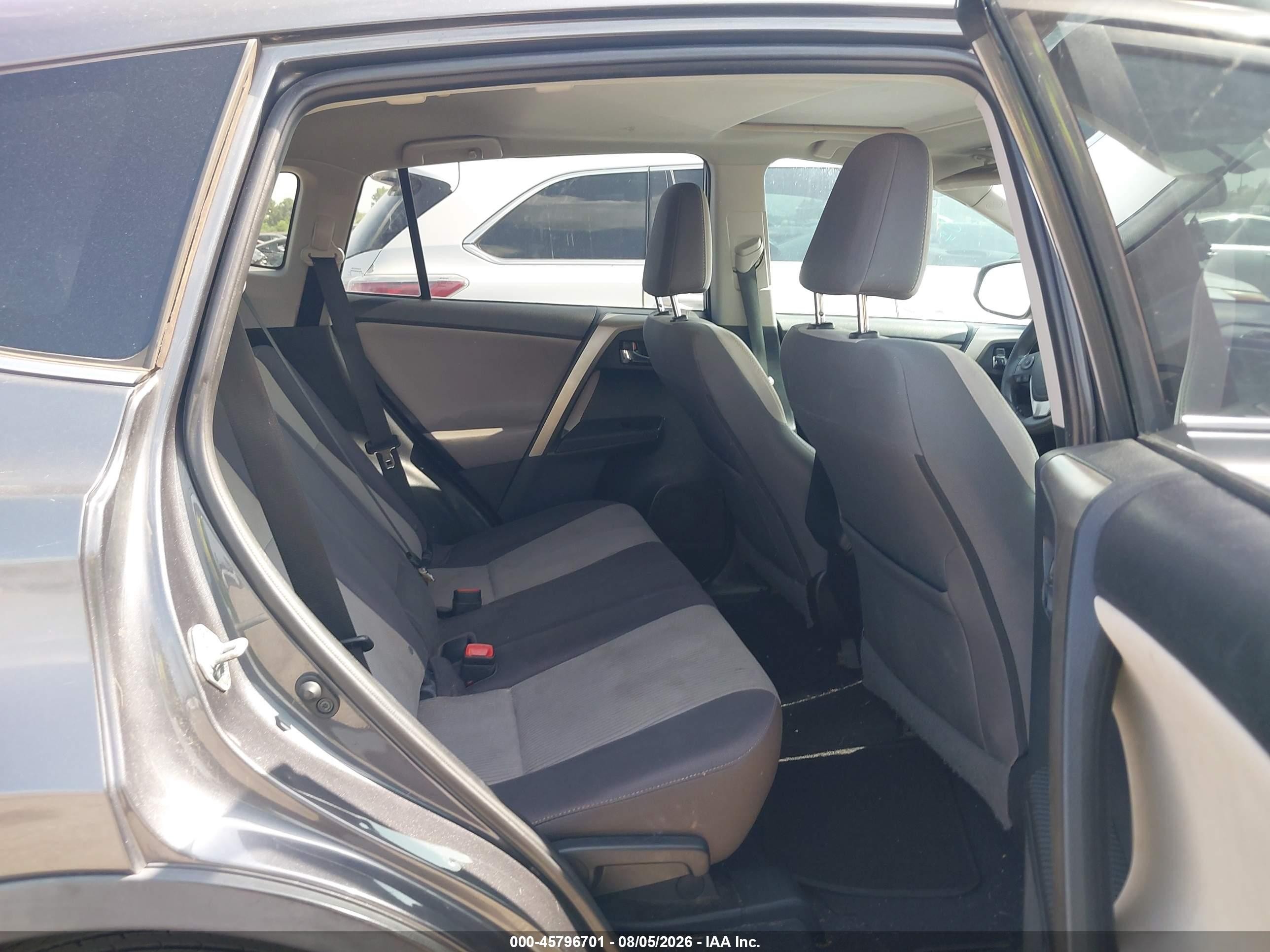 2014 Toyota Rav4 Xle Gray vin: 2T3WFREV1EW097844