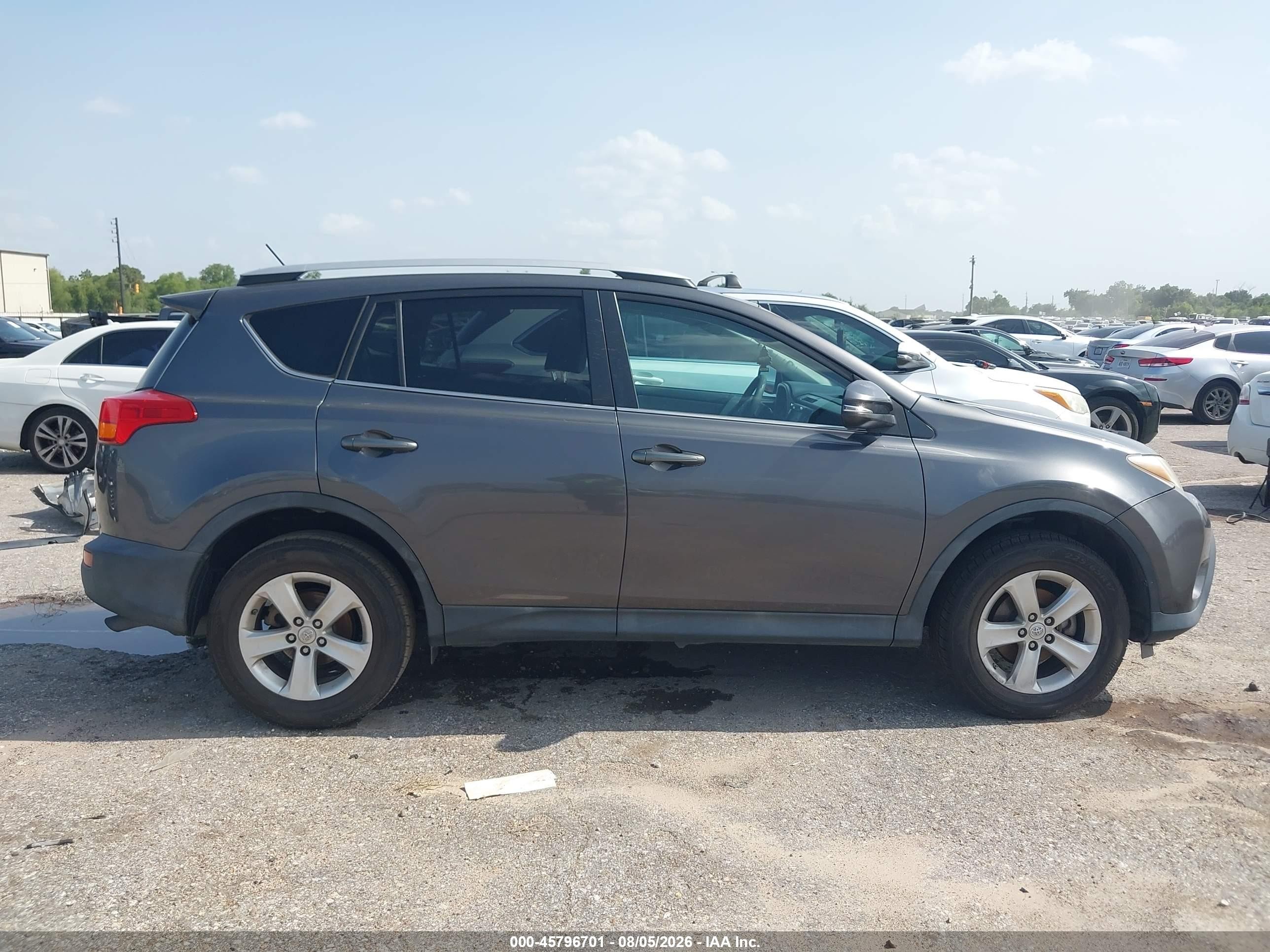 2014 Toyota Rav4 Xle Gray vin: 2T3WFREV1EW097844