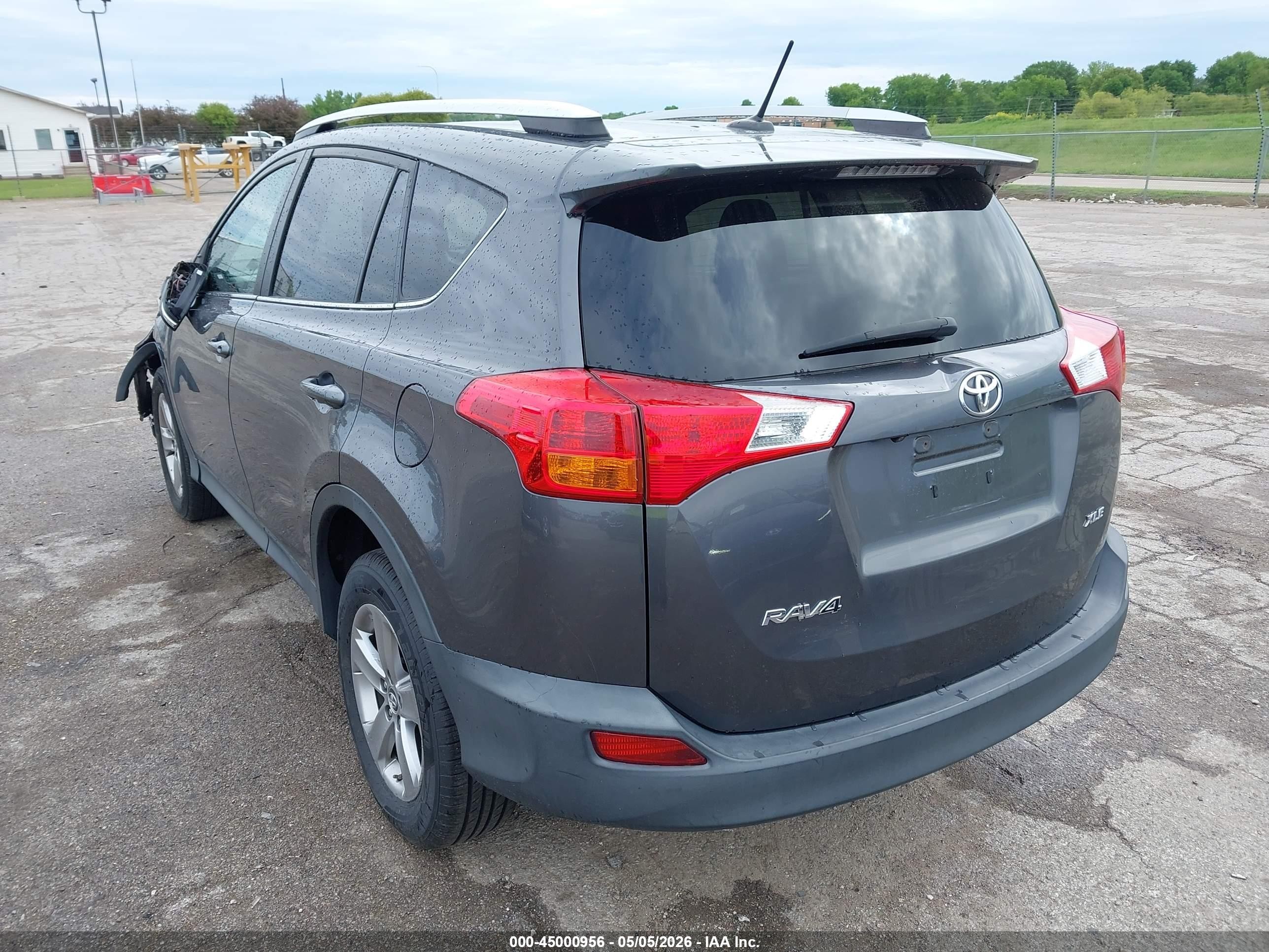 2014 Toyota Rav4 Xle Gray vin: 2T3WFREV1EW098265