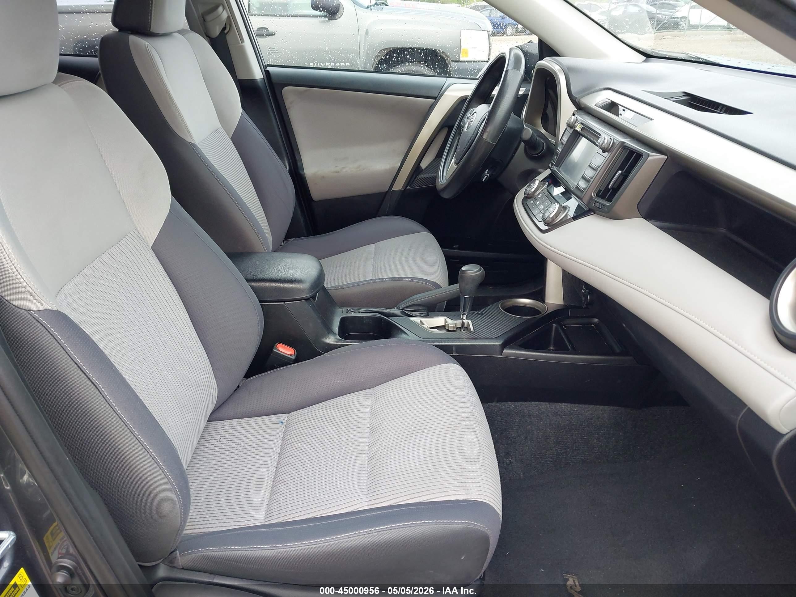 2014 Toyota Rav4 Xle Gray vin: 2T3WFREV1EW098265