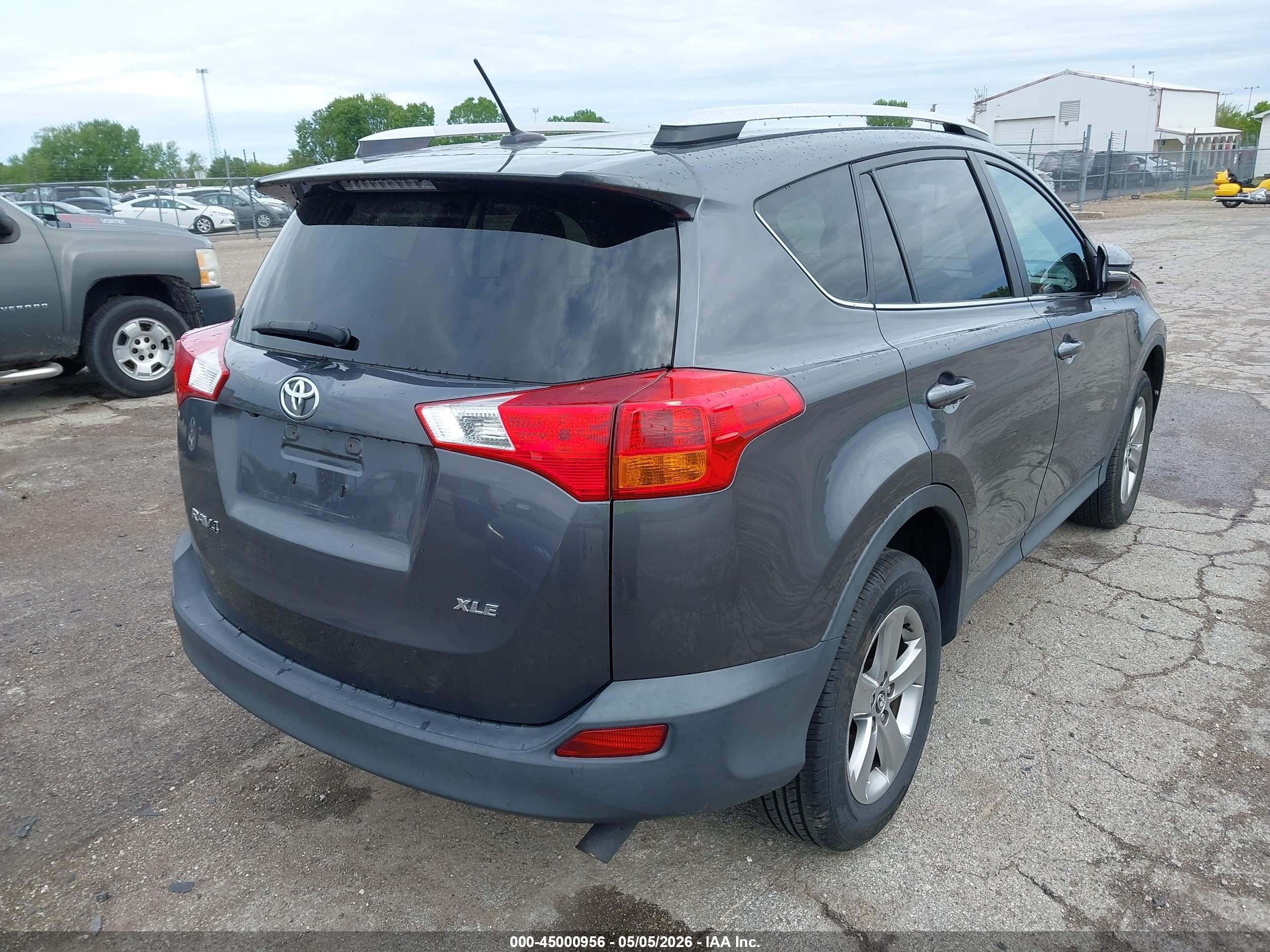 2014 Toyota Rav4 Xle Gray vin: 2T3WFREV1EW098265