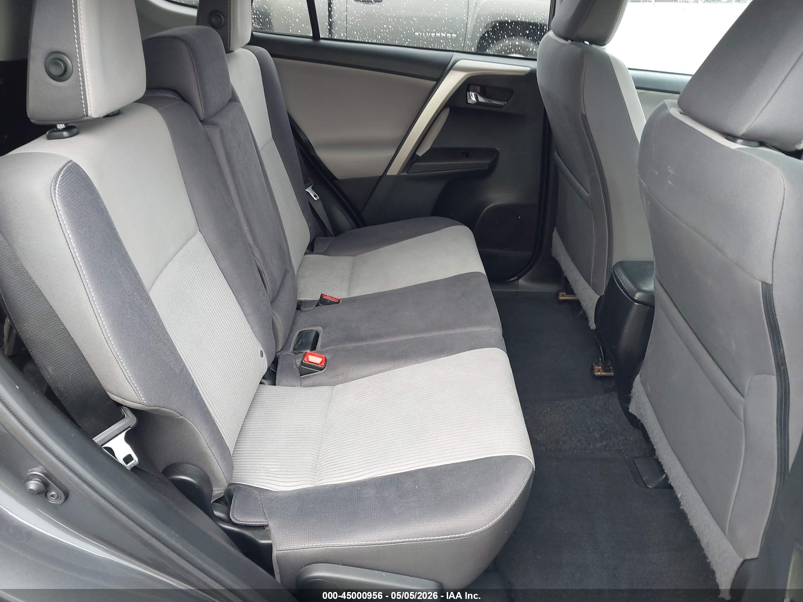2014 Toyota Rav4 Xle Gray vin: 2T3WFREV1EW098265