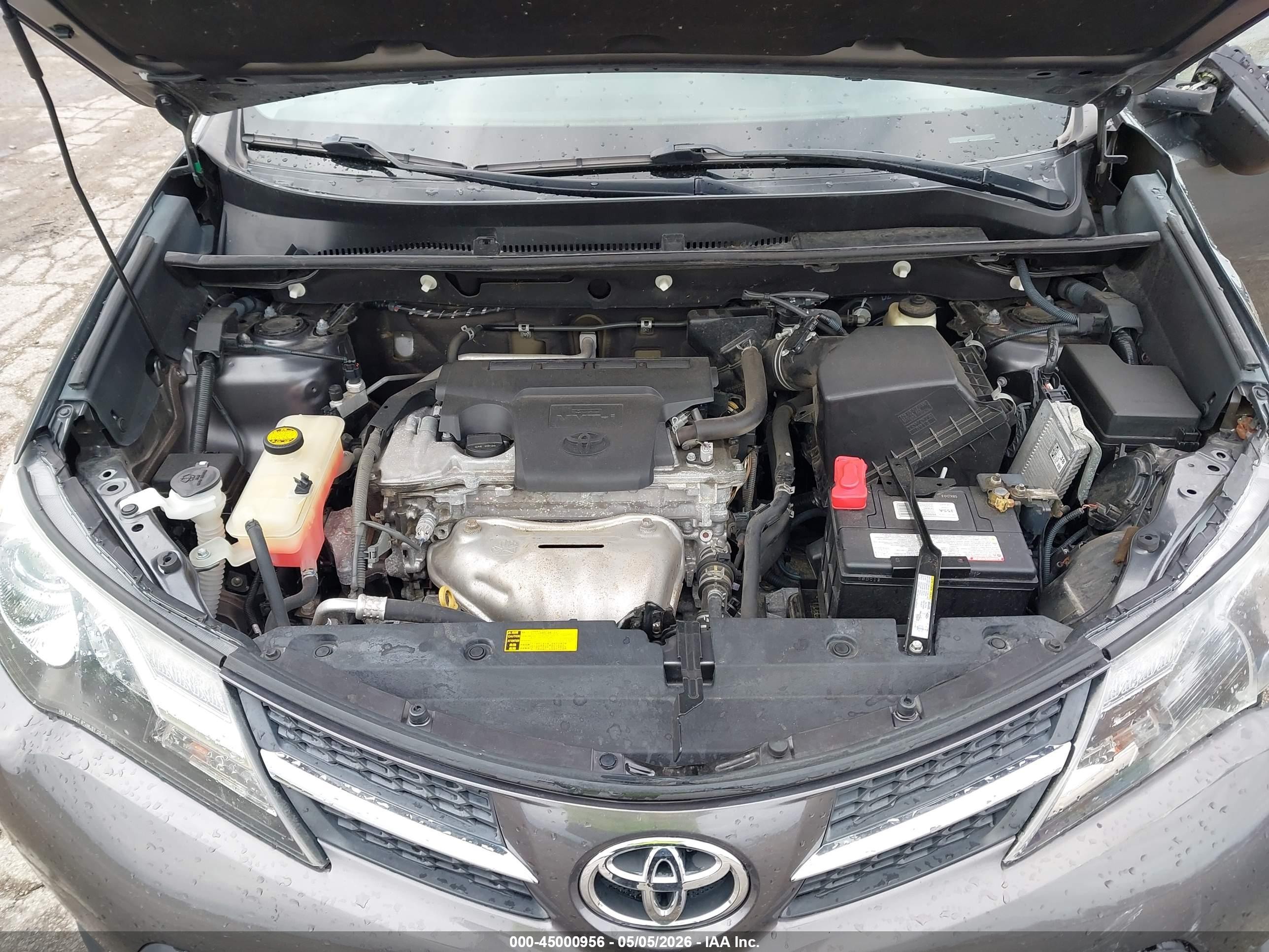 2014 Toyota Rav4 Xle Gray vin: 2T3WFREV1EW098265