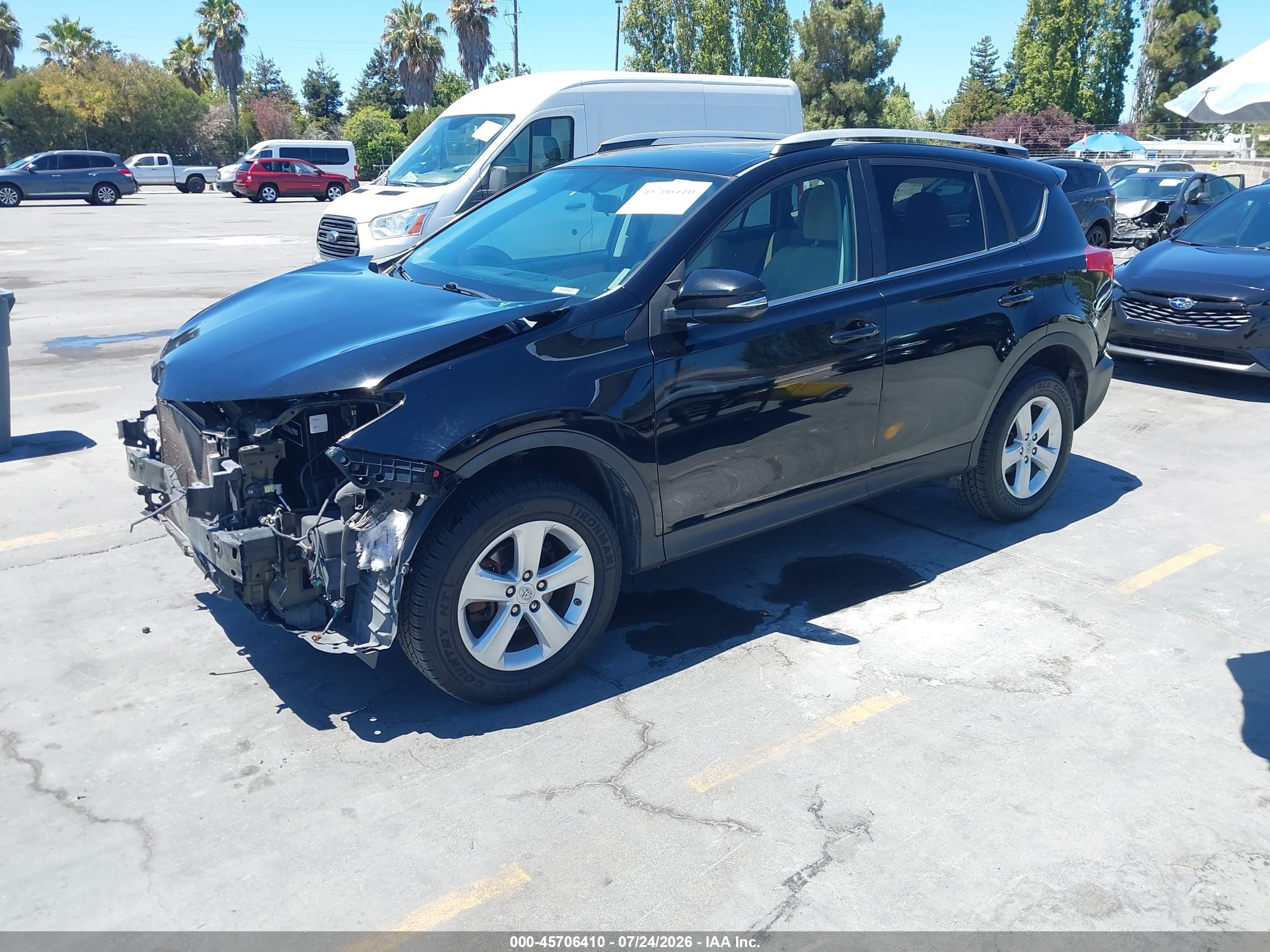 2014 Toyota Rav4 Xle Black vin: 2T3WFREV1EW100161