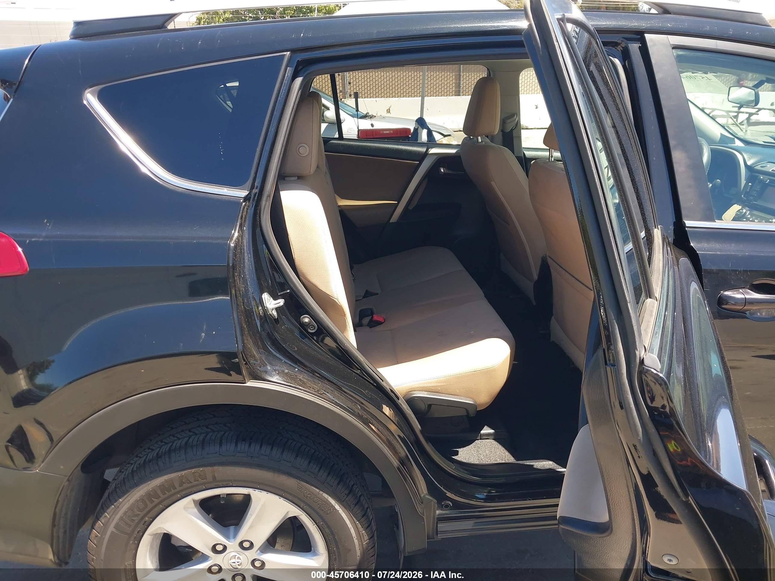2014 Toyota Rav4 Xle Black vin: 2T3WFREV1EW100161