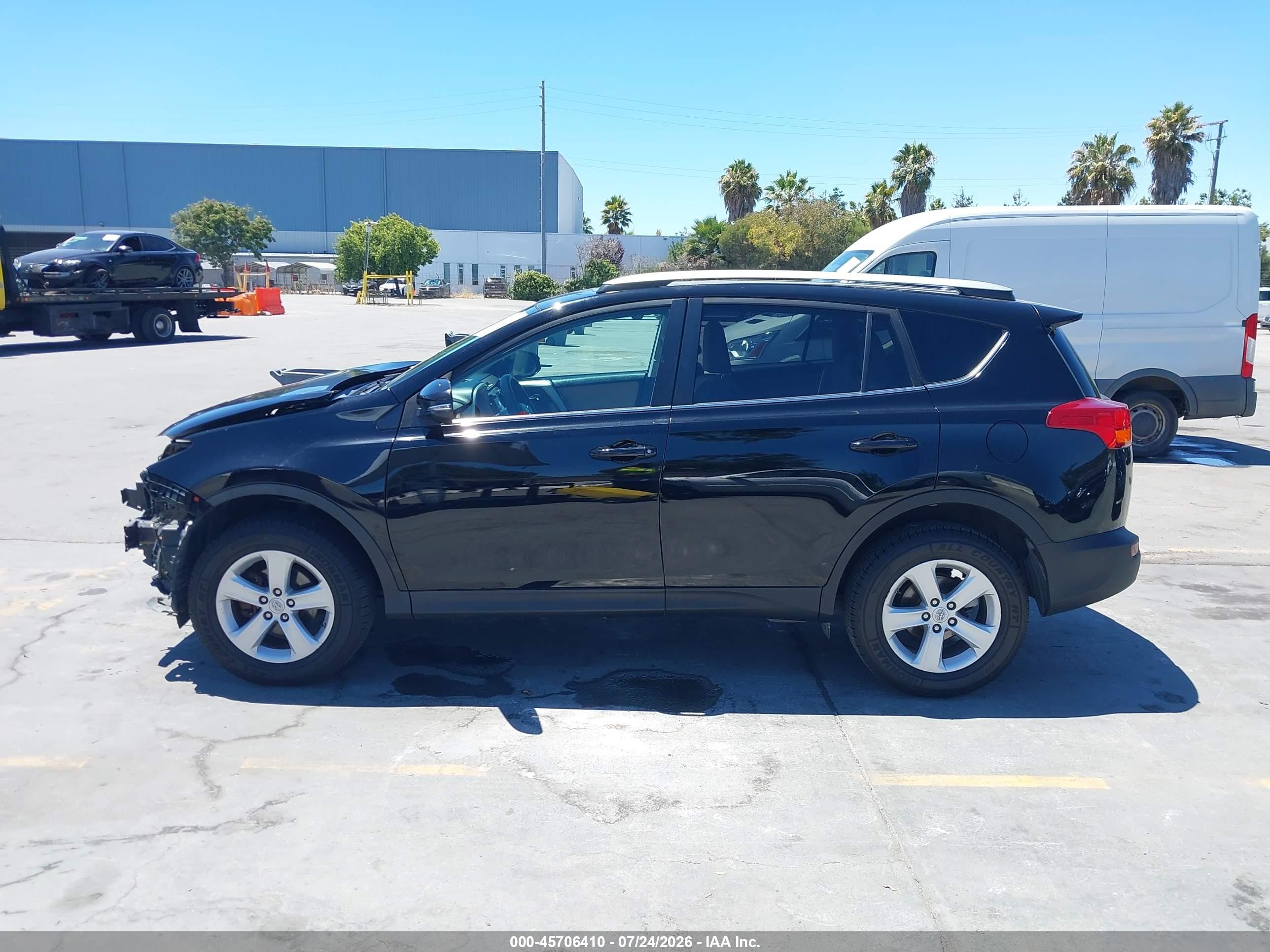 2014 Toyota Rav4 Xle Black vin: 2T3WFREV1EW100161
