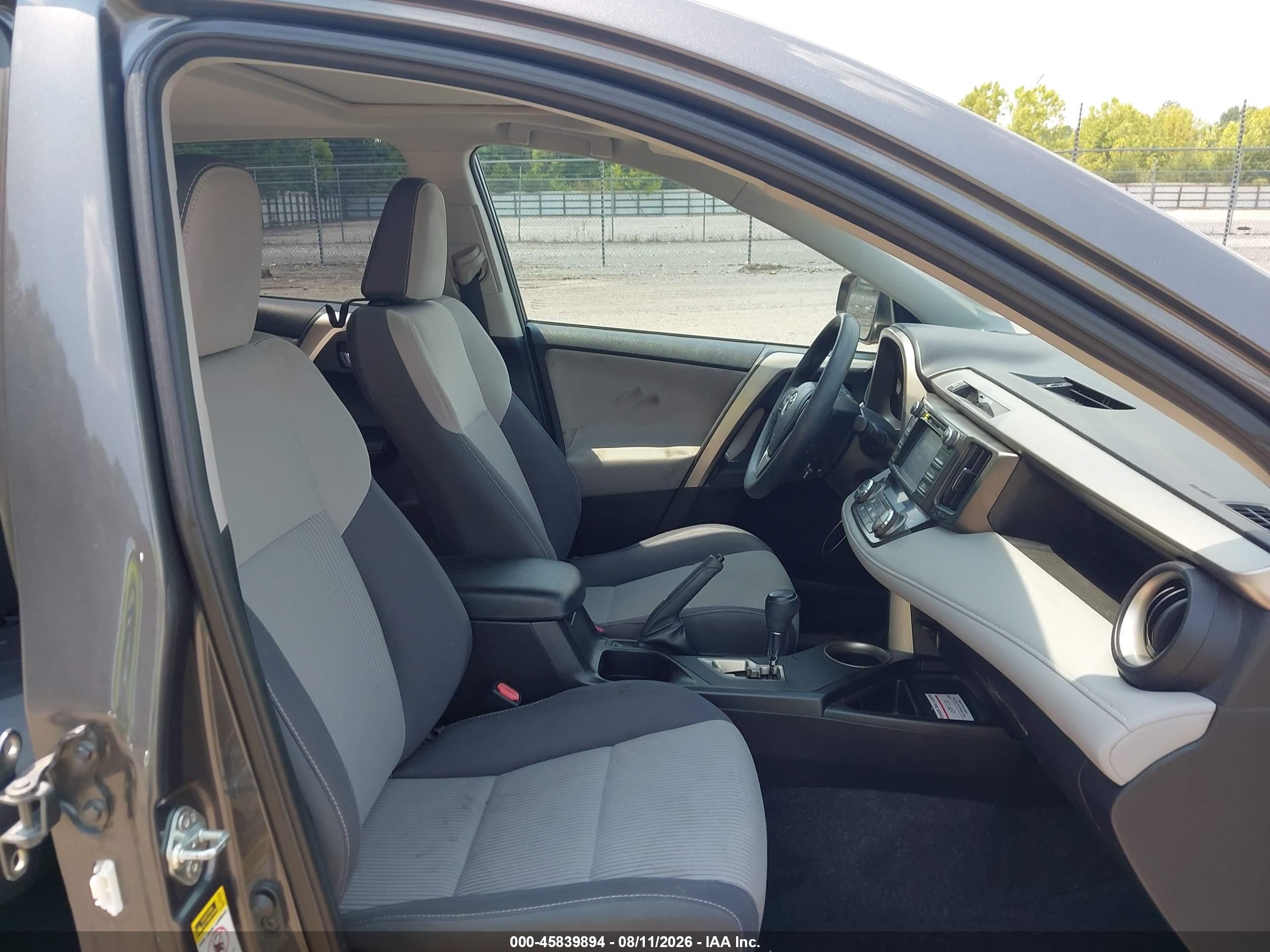 2014 Toyota Rav4 Xle Gray vin: 2T3WFREV1EW105540