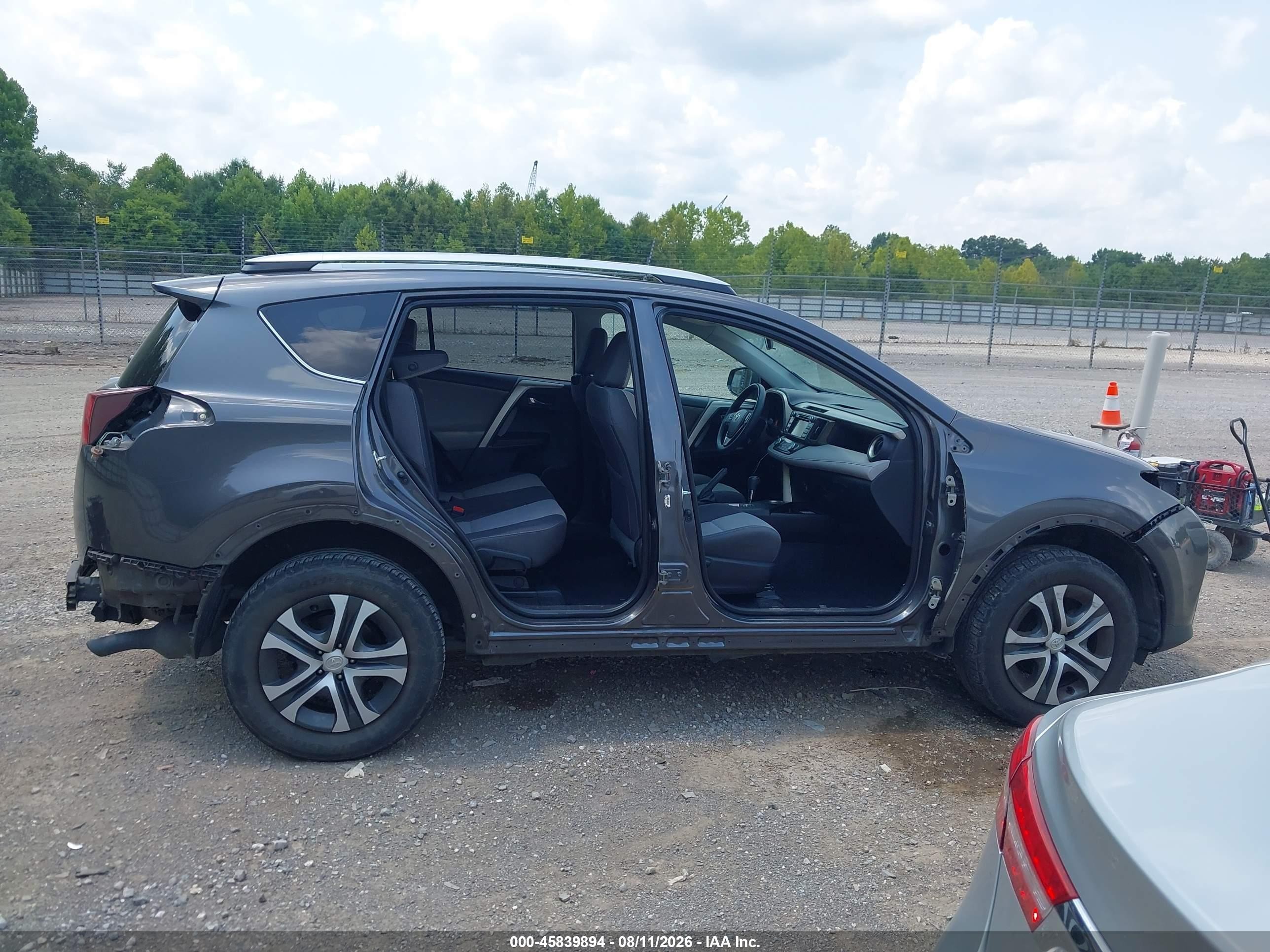 2014 Toyota Rav4 Xle Gray vin: 2T3WFREV1EW105540