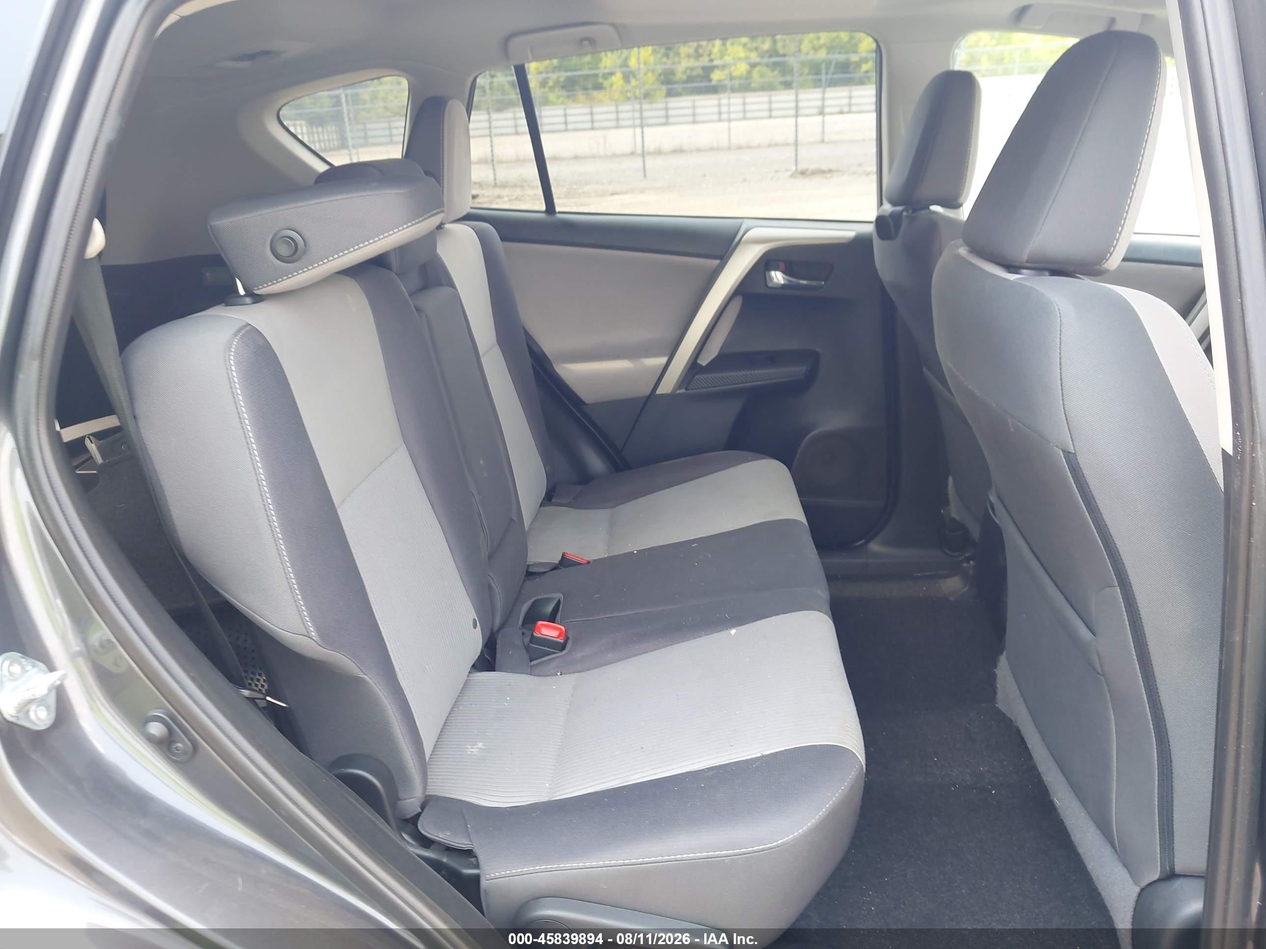 2014 Toyota Rav4 Xle Gray vin: 2T3WFREV1EW105540