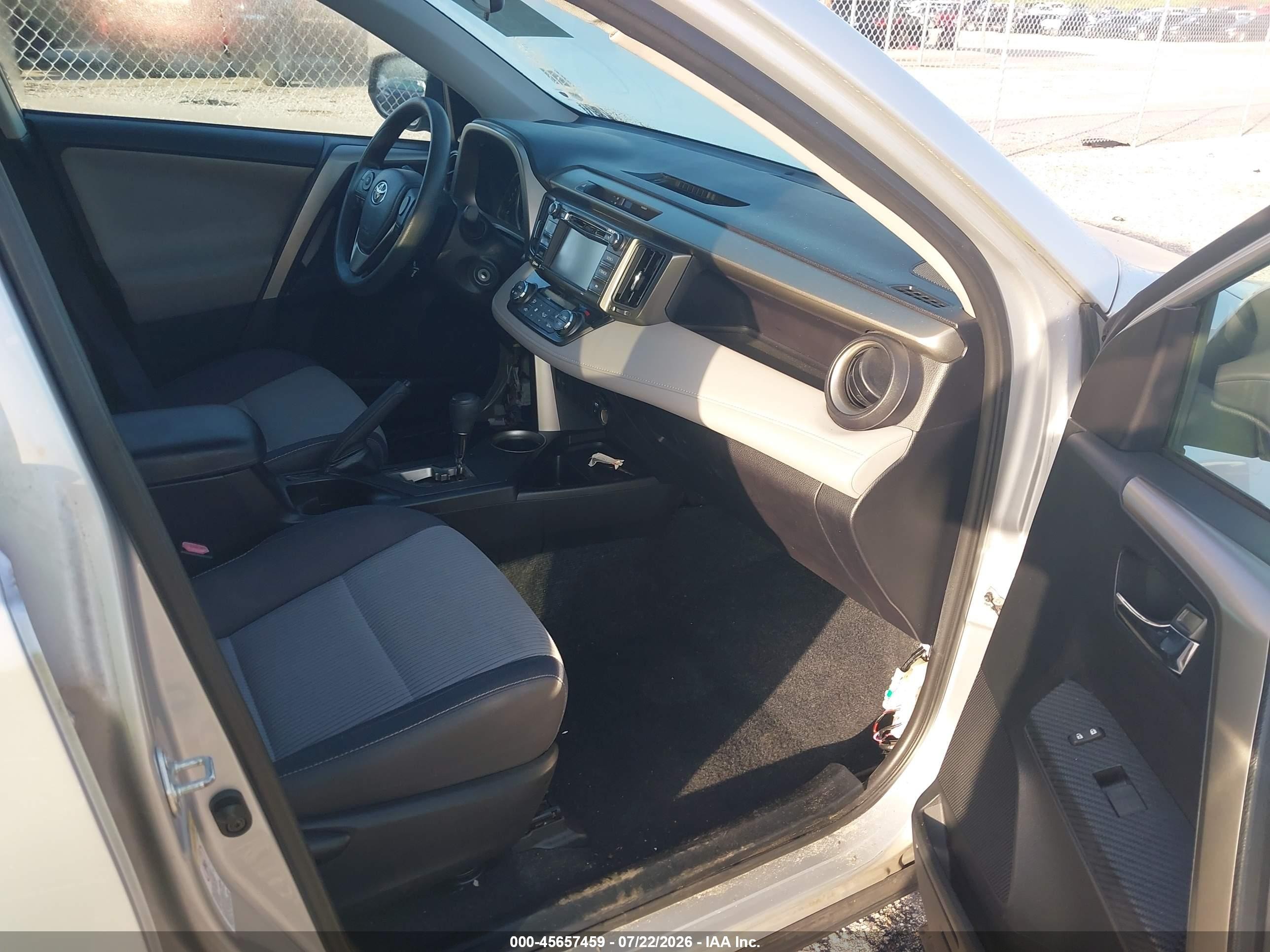 2014 Toyota Rav4 Xle Silver vin: 2T3WFREV1EW110754