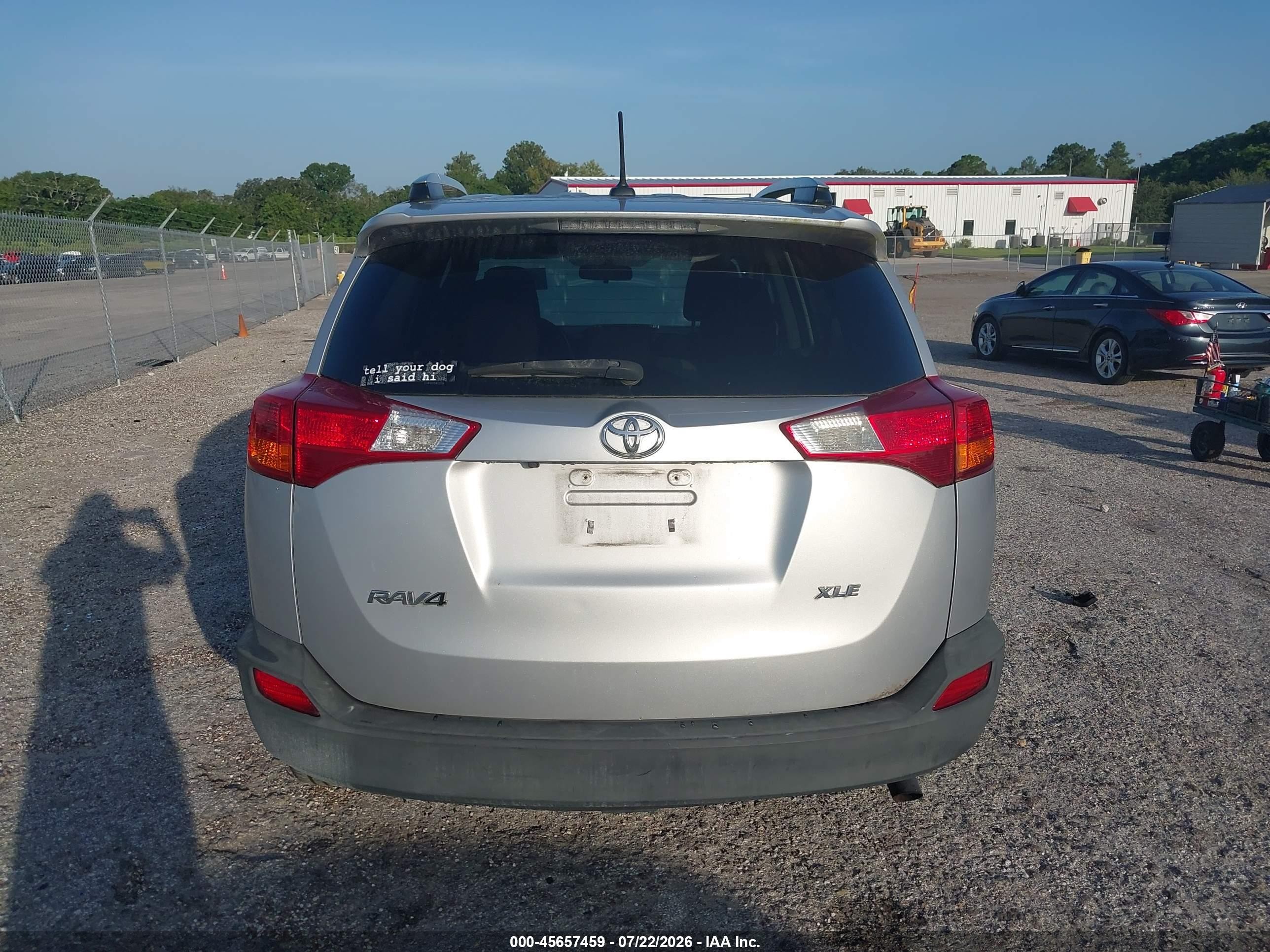 2014 Toyota Rav4 Xle Silver vin: 2T3WFREV1EW110754