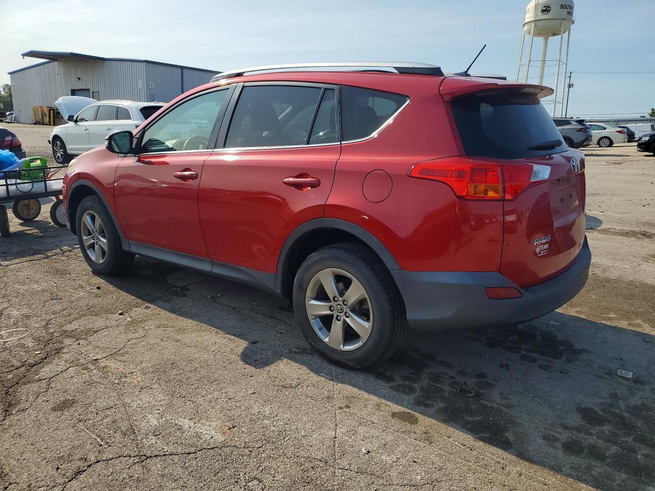 2015 Toyota Rav4 Xle Бордовый vin: 2T3WFREV1FW145392