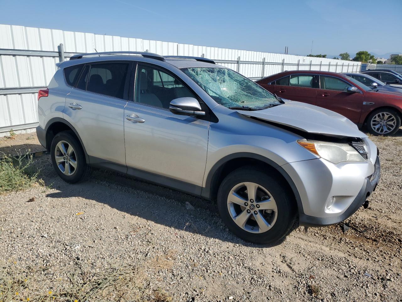 2015 Toyota Rav4 Xle Silver vin: 2T3WFREV1FW151645