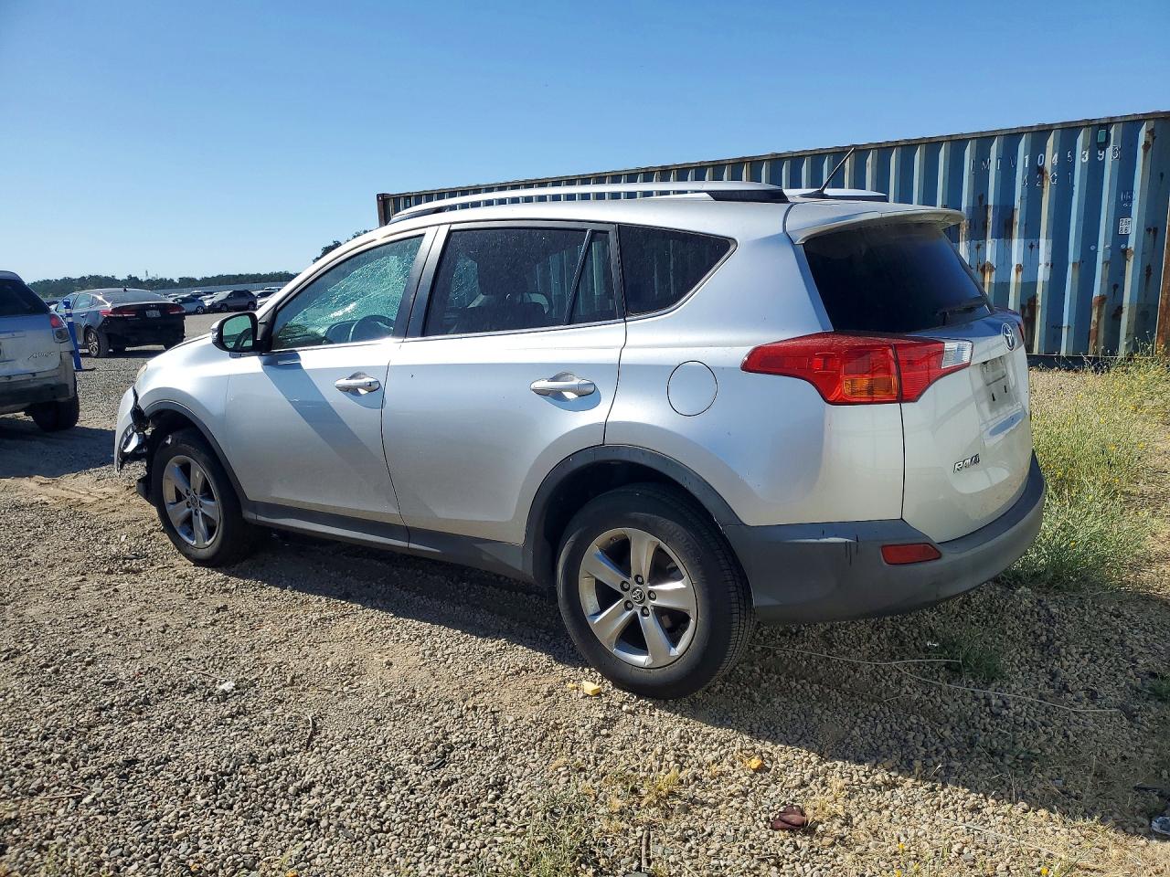 2015 Toyota Rav4 Xle Silver vin: 2T3WFREV1FW151645
