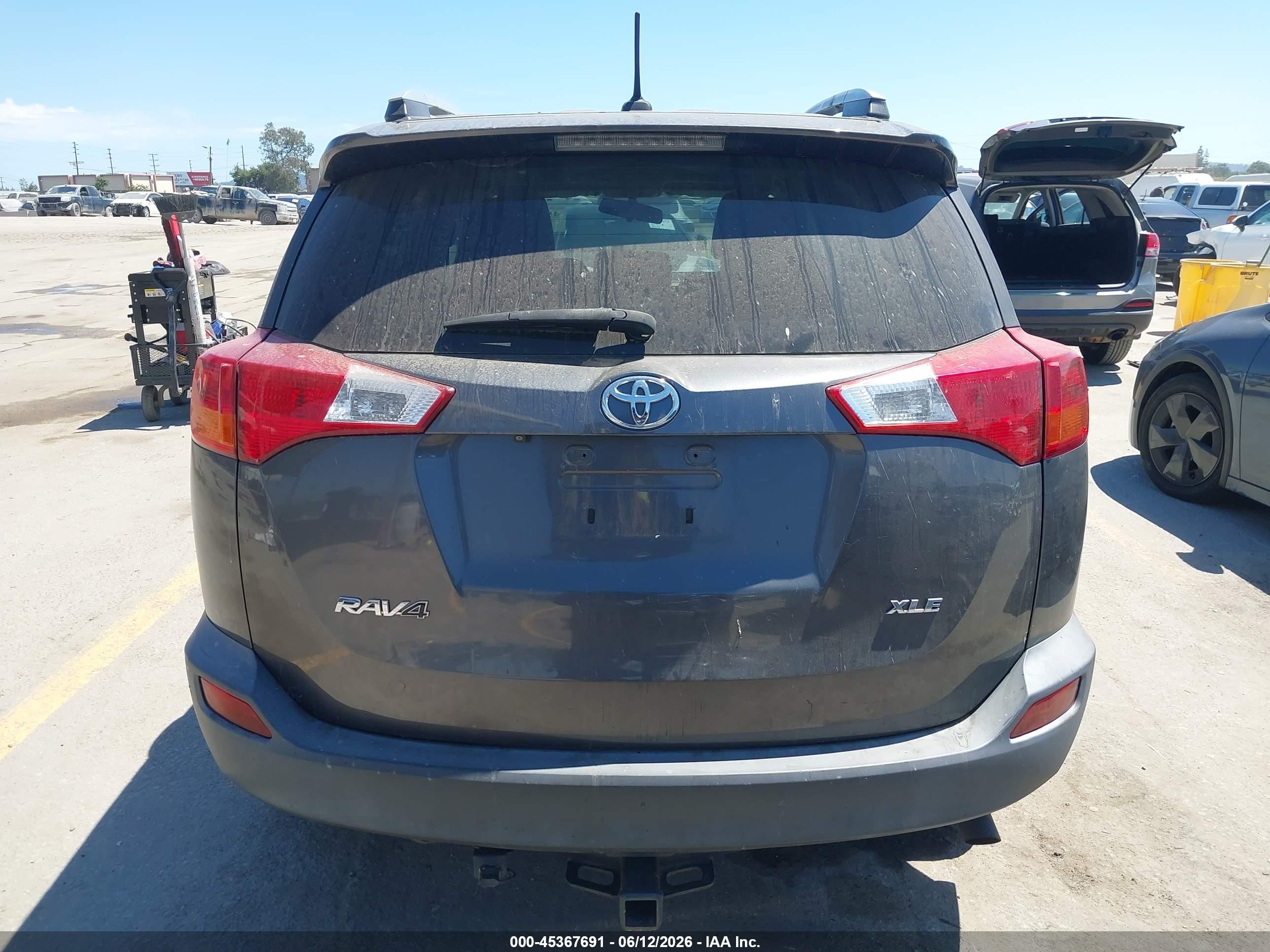 2015 Toyota Rav4 Xle Gray vin: 2T3WFREV1FW151998