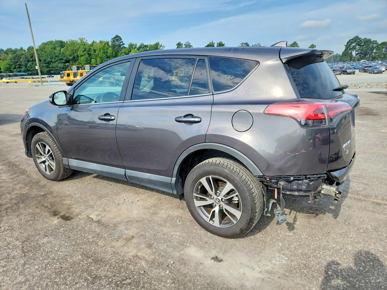 2018 Toyota Rav4 Xle Gray vin: 2T3WFREV1JW477812