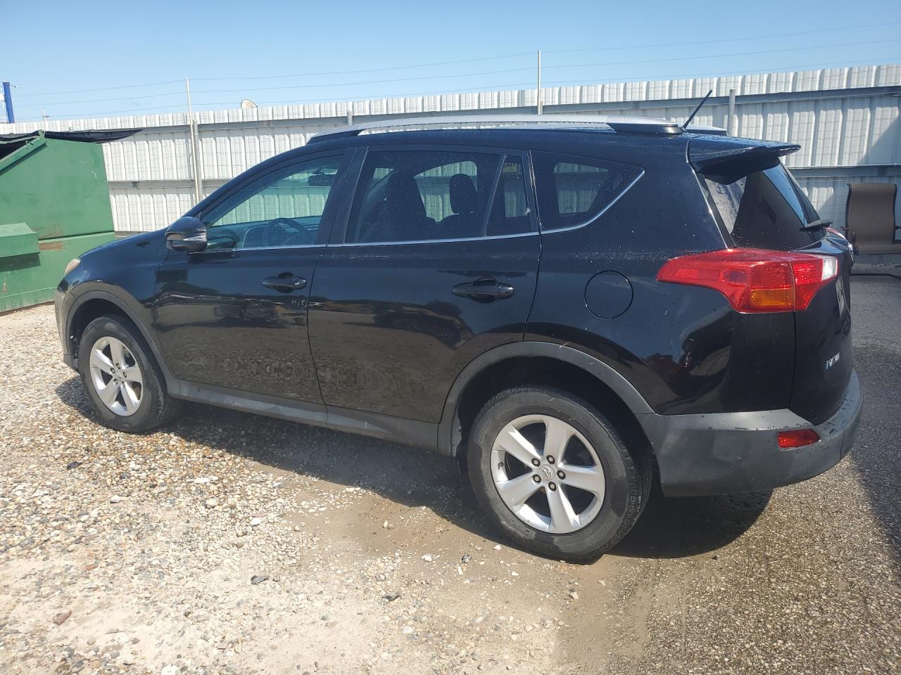 2013 Toyota Rav4 Xle Black vin: 2T3WFREV2DW011147 Damage: Left Qtr Panel, Heavy Scratch, 1 To 2 Inches