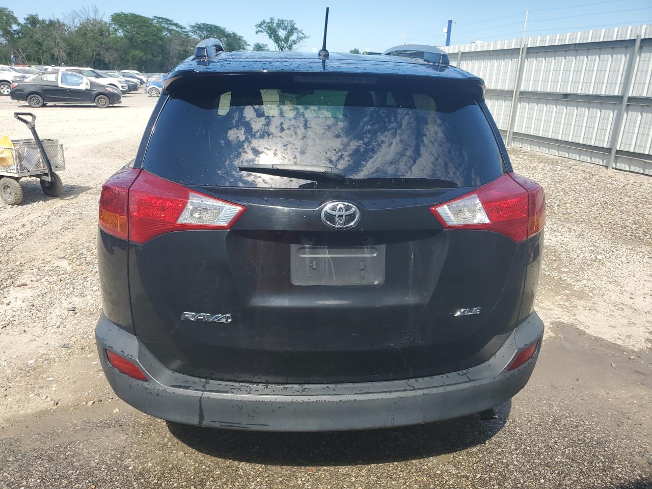 2013 Toyota Rav4 Xle Black vin: 2T3WFREV2DW011147 Damage: Lift Gate, Heavy Scratch, > 12 Inches