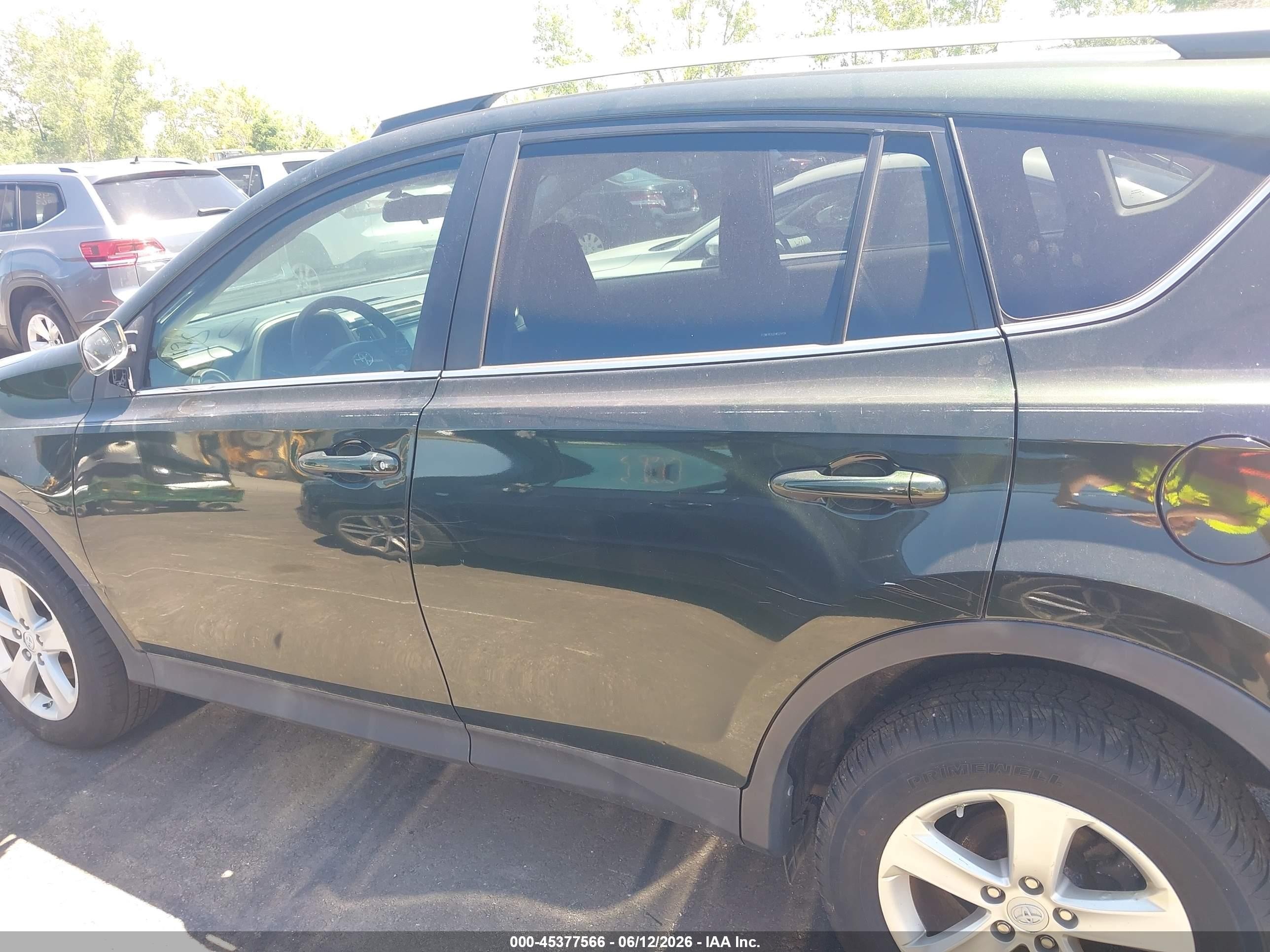2013 Toyota Rav4 Xle Зеленый vin: 2T3WFREV2DW020494