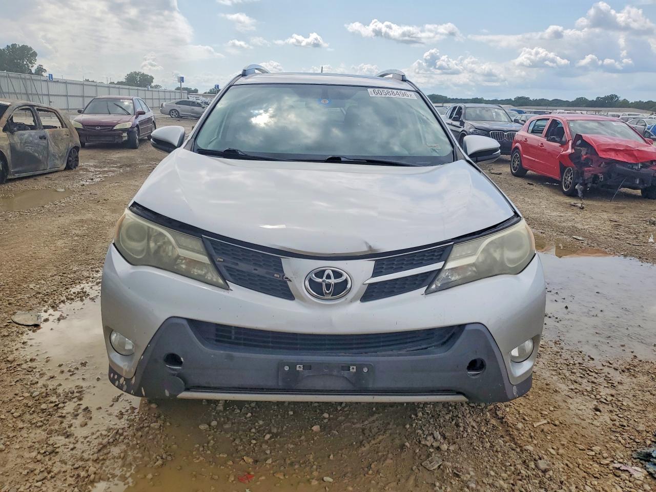 2013 Toyota Rav4 Xle Silver vin: 2T3WFREV2DW044424
