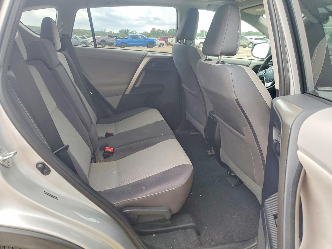 2013 Toyota Rav4 Xle Silver vin: 2T3WFREV2DW044424