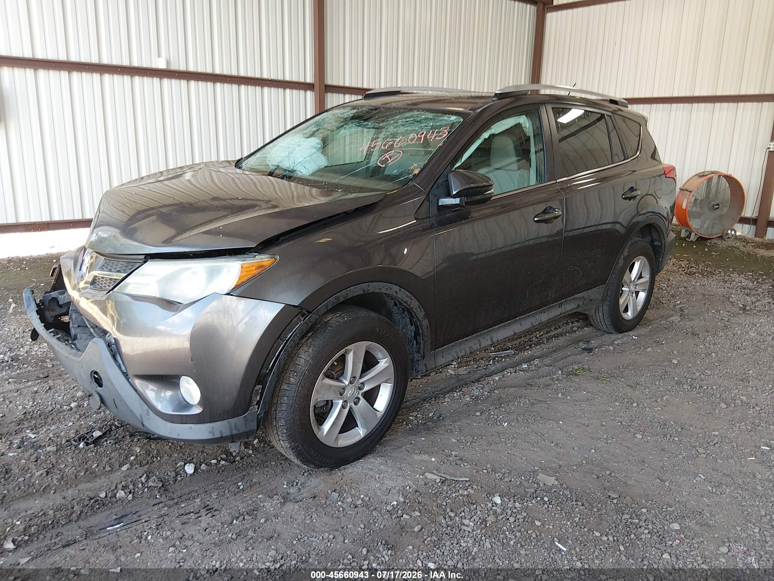 2013 Toyota Rav4 Xle Gray vin: 2T3WFREV2DW046805