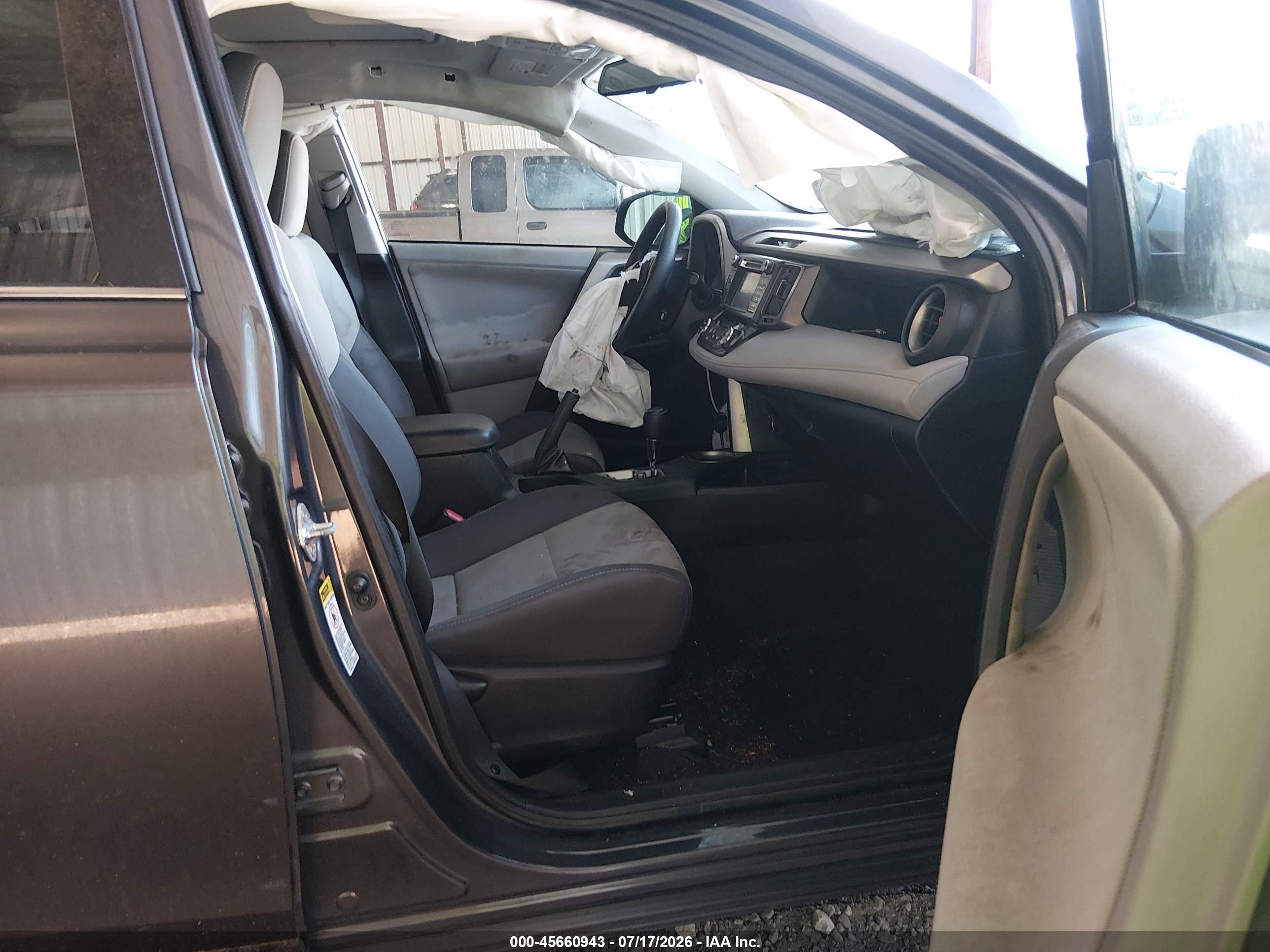 2013 Toyota Rav4 Xle Gray vin: 2T3WFREV2DW046805