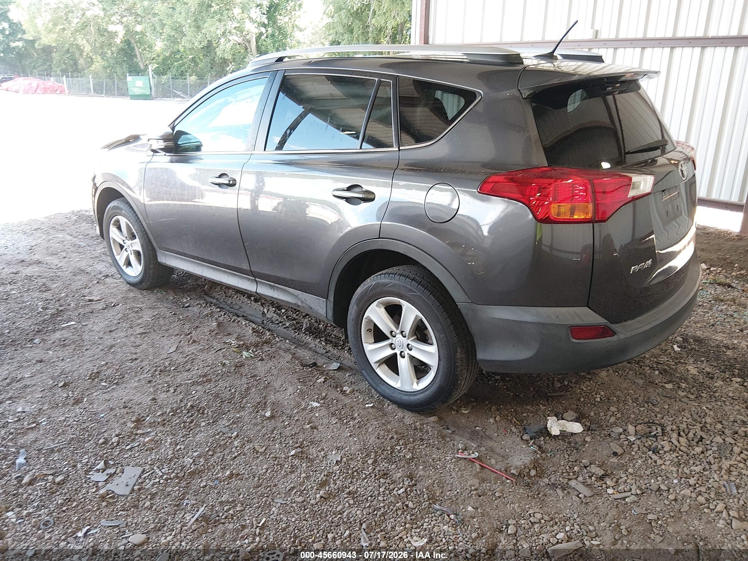 2013 Toyota Rav4 Xle Gray vin: 2T3WFREV2DW046805
