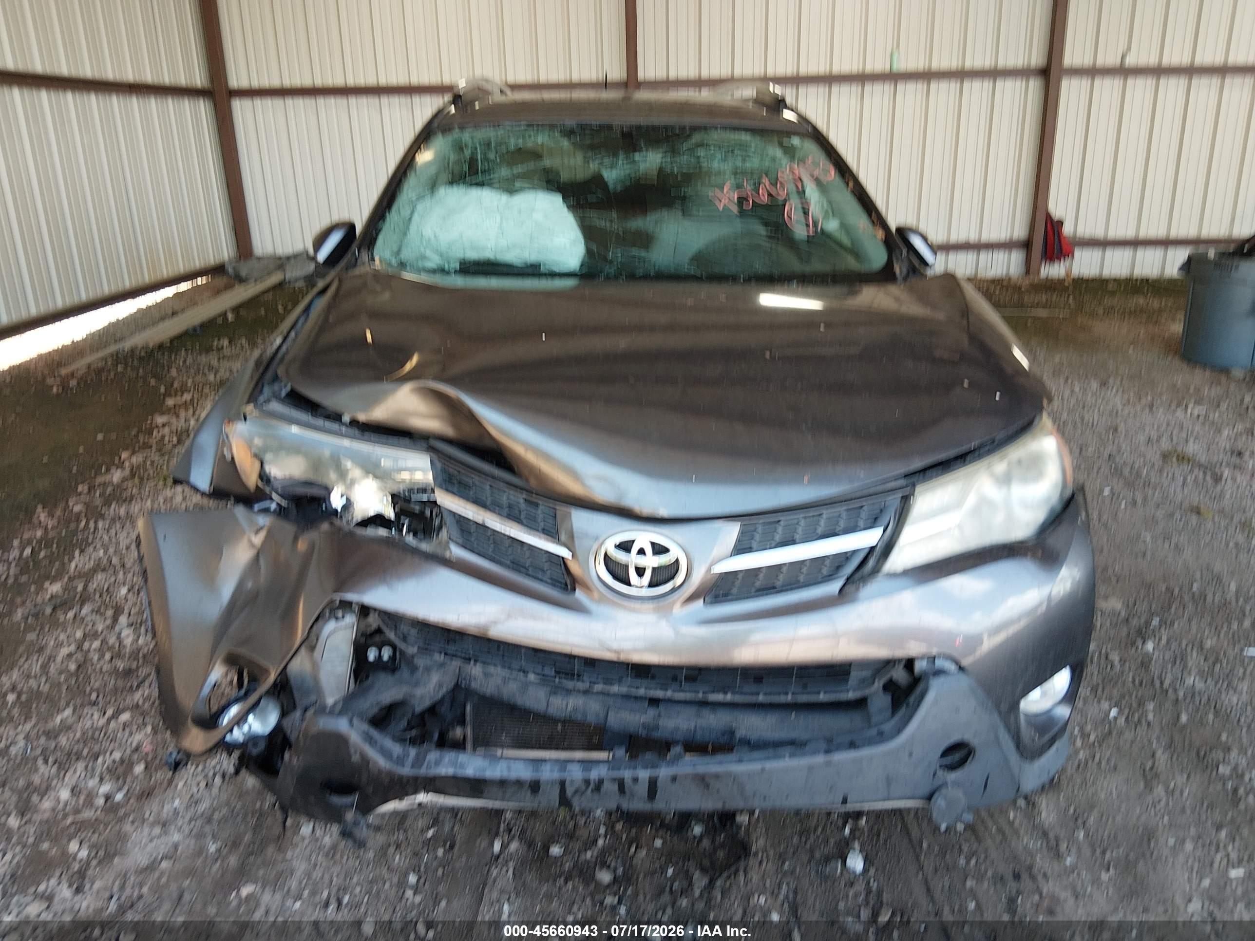 2013 Toyota Rav4 Xle Gray vin: 2T3WFREV2DW046805