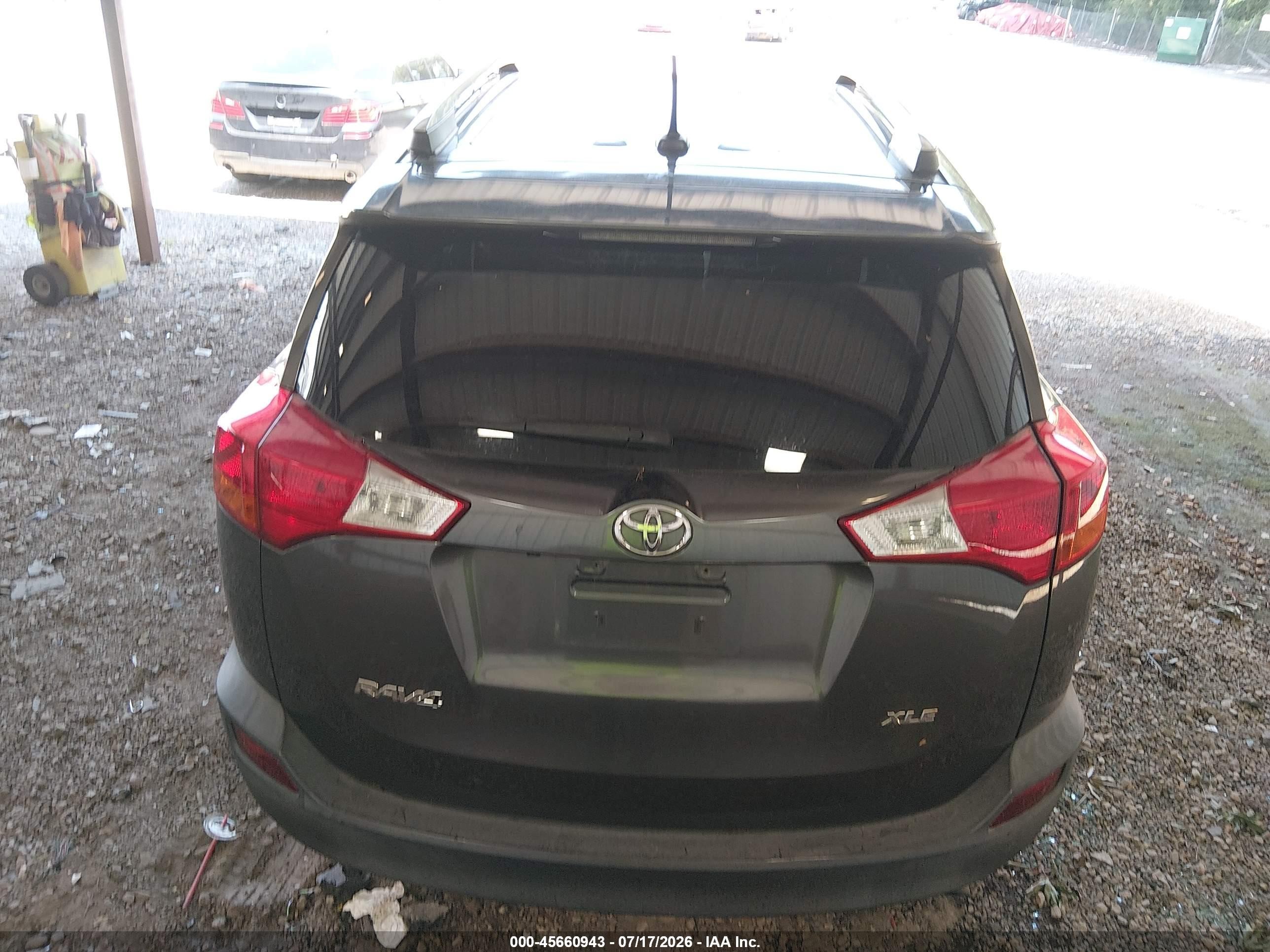 2013 Toyota Rav4 Xle Gray vin: 2T3WFREV2DW046805