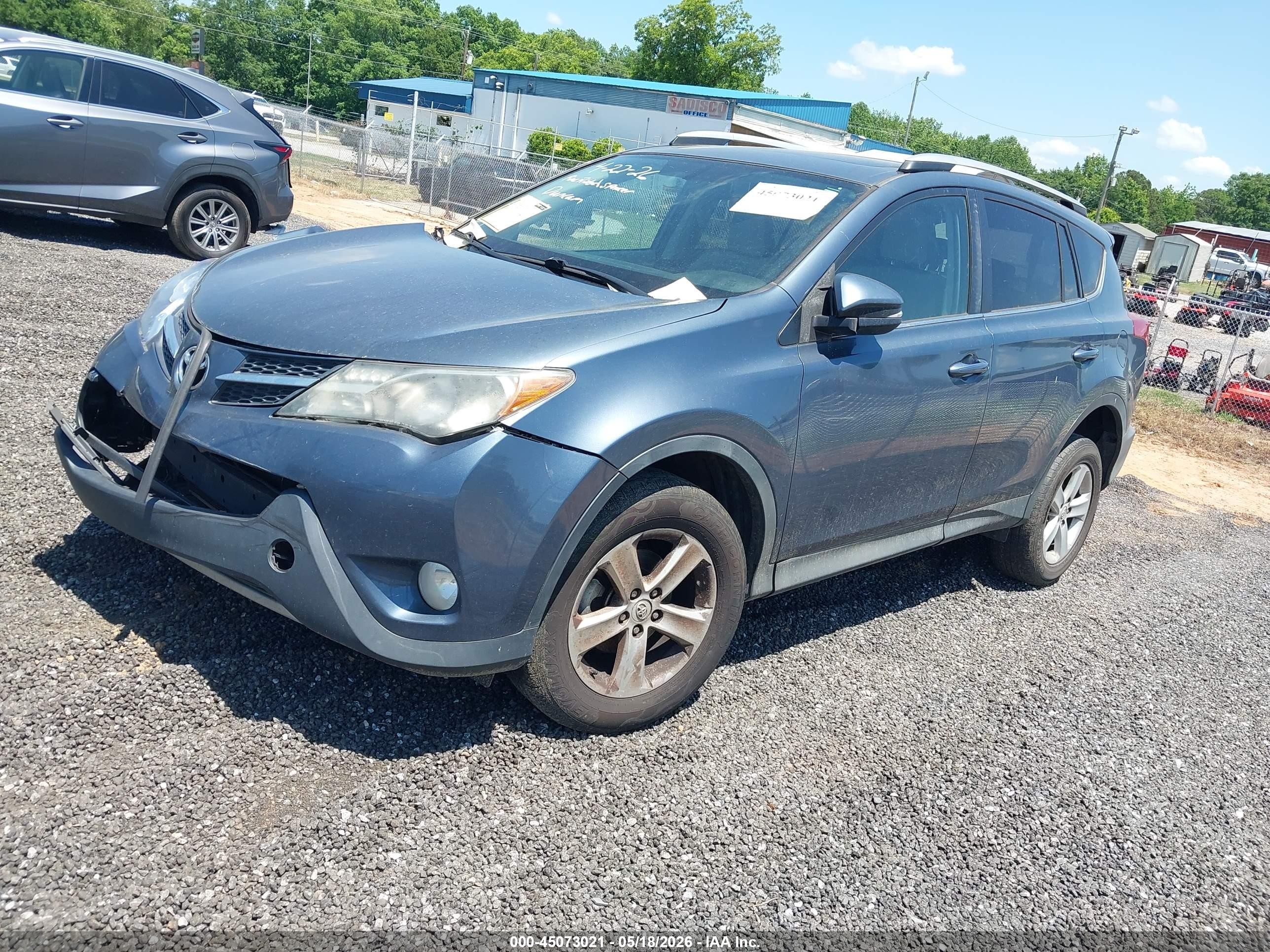 2013 Toyota Rav4 Xle Blue vin: 2T3WFREV2DW047601