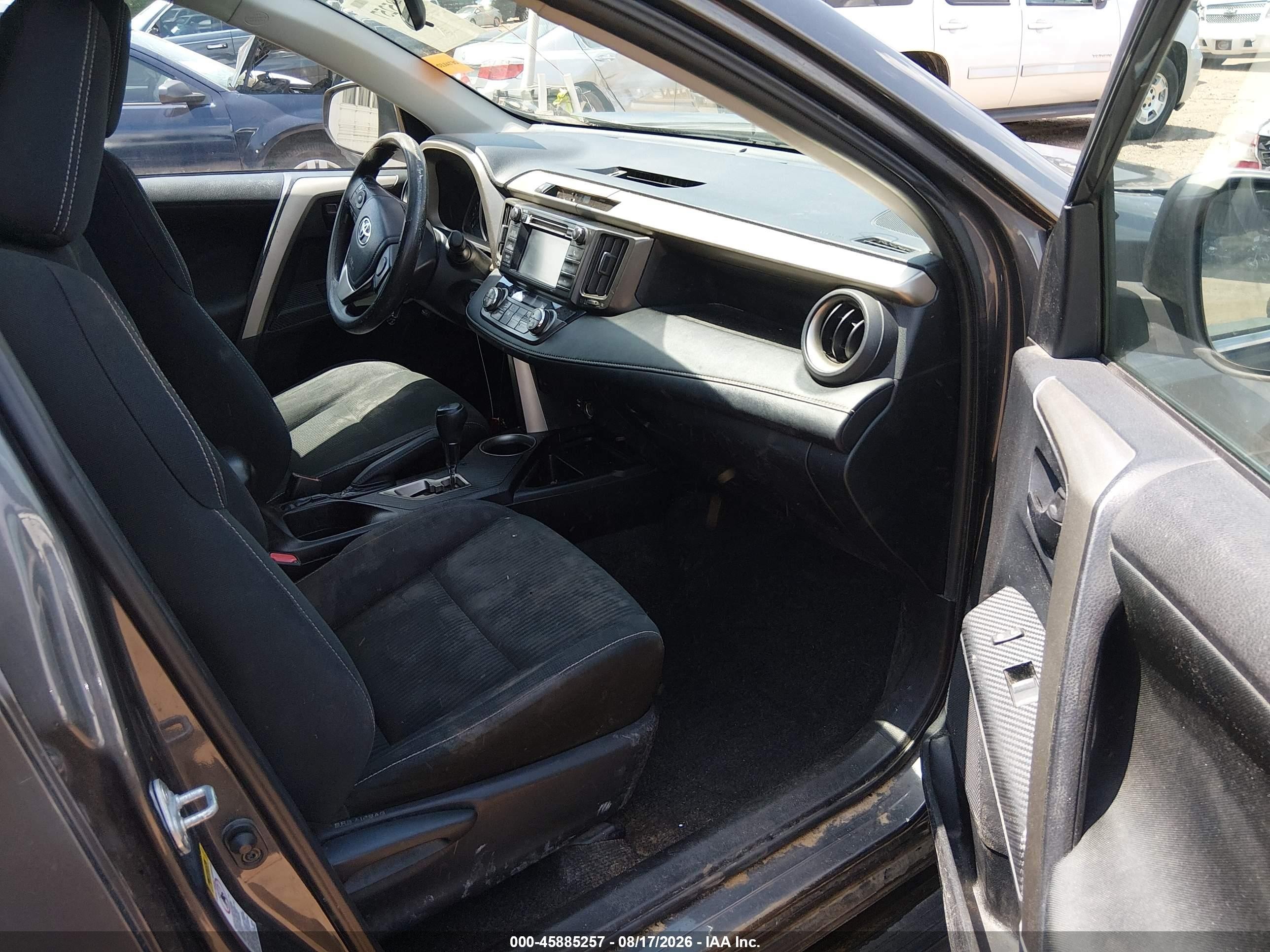 2013 Toyota Rav4 Xle Gray vin: 2T3WFREV2DW056508