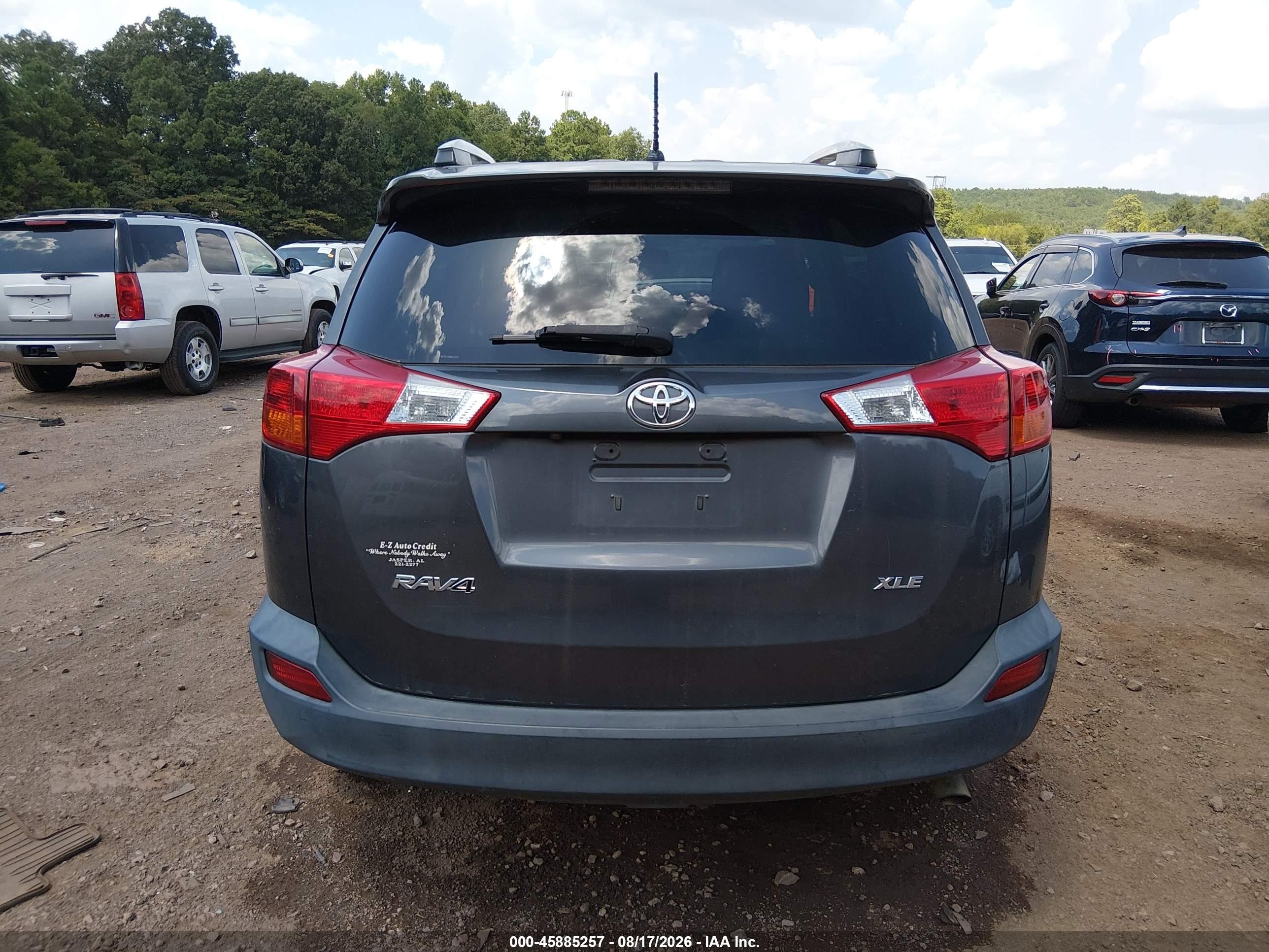2013 Toyota Rav4 Xle Gray vin: 2T3WFREV2DW056508