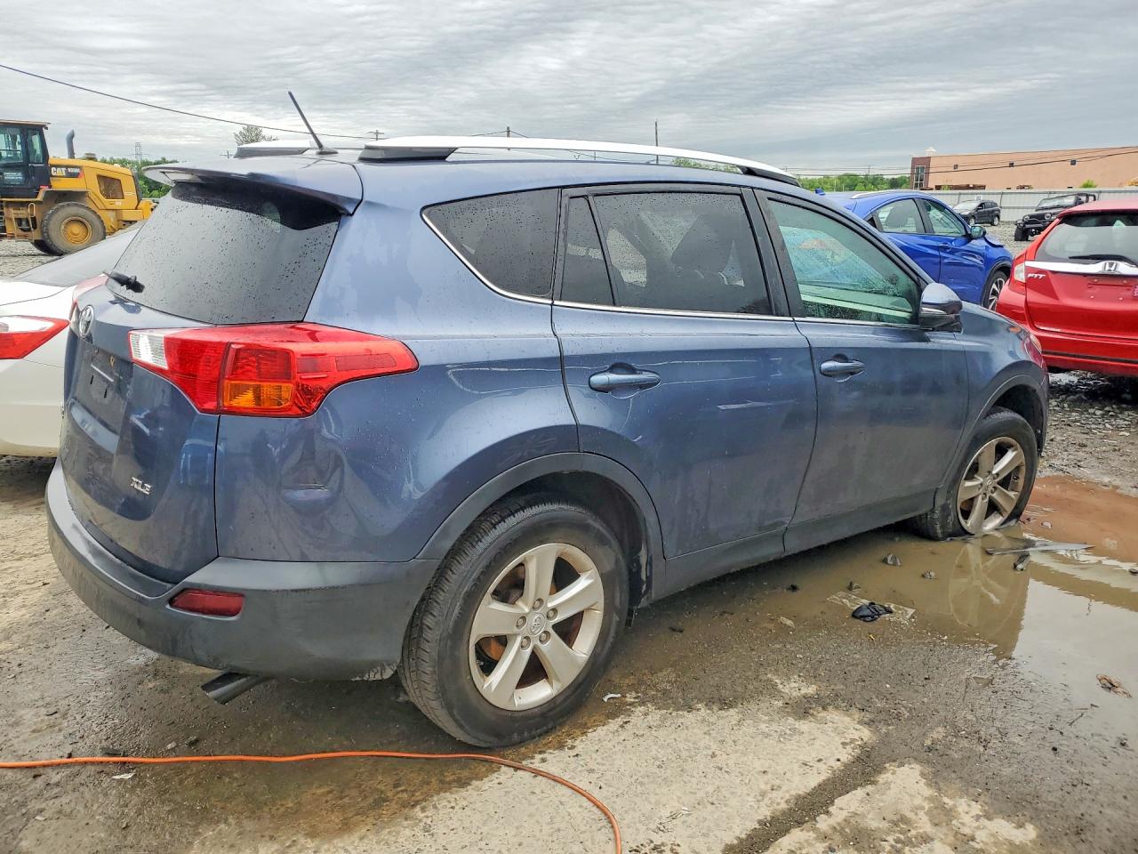 2013 Toyota Rav4 Xle Gray vin: 2T3WFREV2DW072725