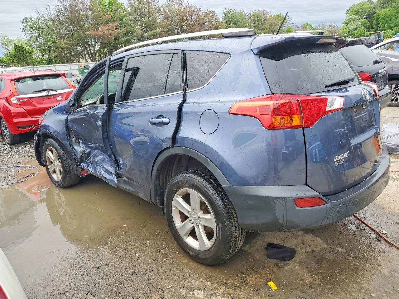 2013 Toyota Rav4 Xle Gray vin: 2T3WFREV2DW072725