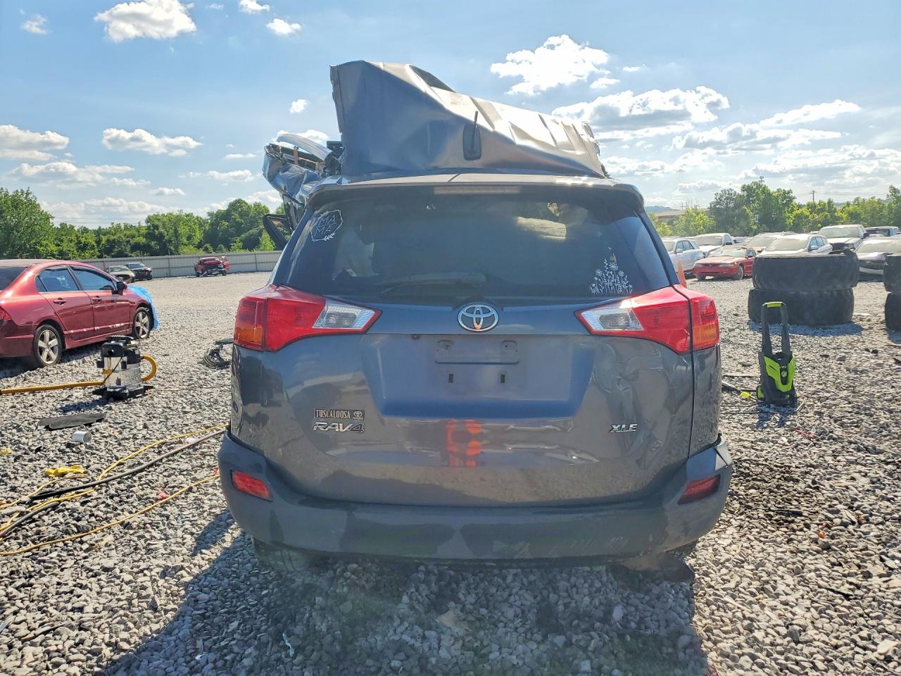 2014 Toyota Rav4 Xle Gray vin: 2T3WFREV2EW116837