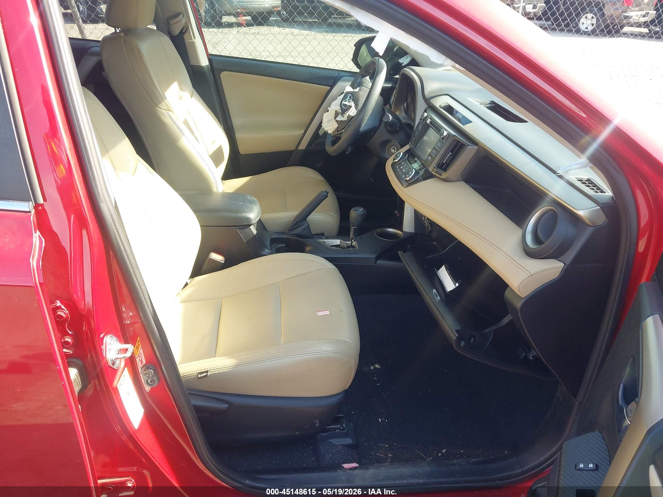 2015 Toyota Rav4 Xle Red vin: 2T3WFREV2FW132327
