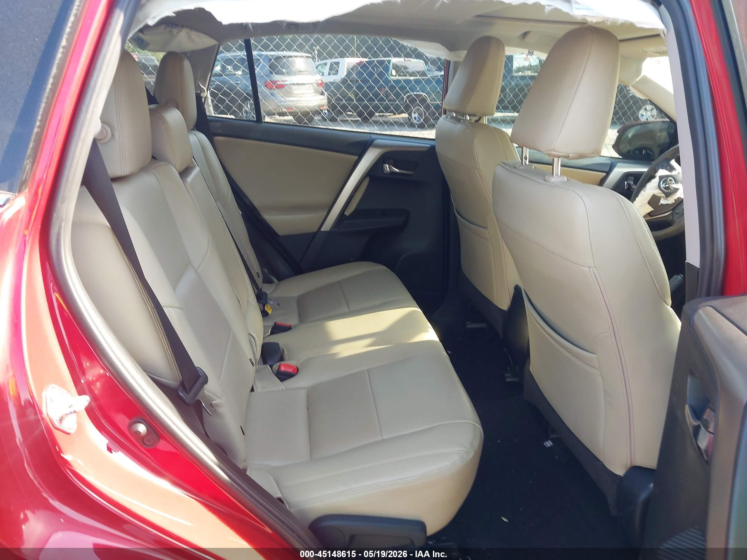 2015 Toyota Rav4 Xle Red vin: 2T3WFREV2FW132327