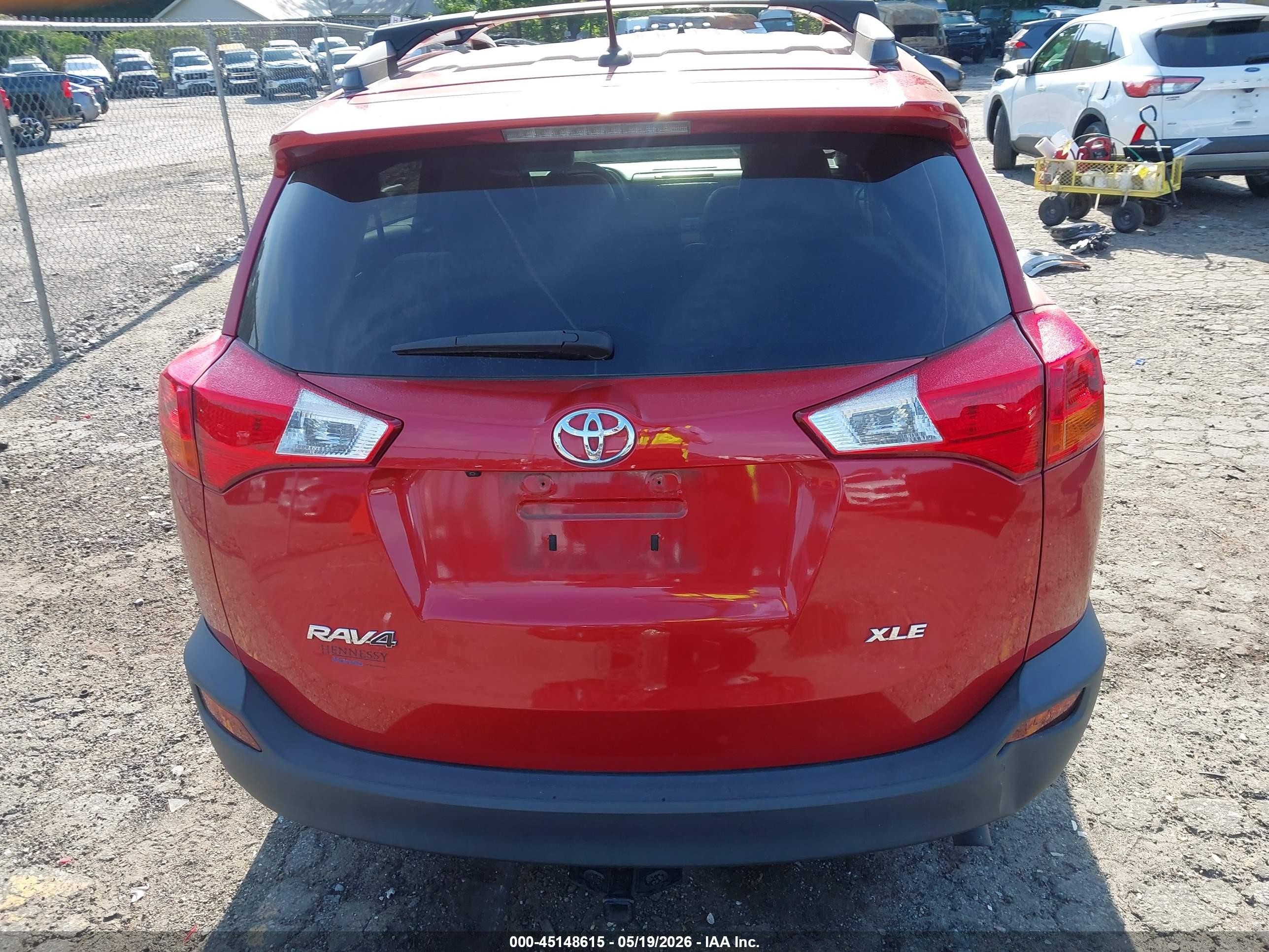 2015 Toyota Rav4 Xle Red vin: 2T3WFREV2FW132327