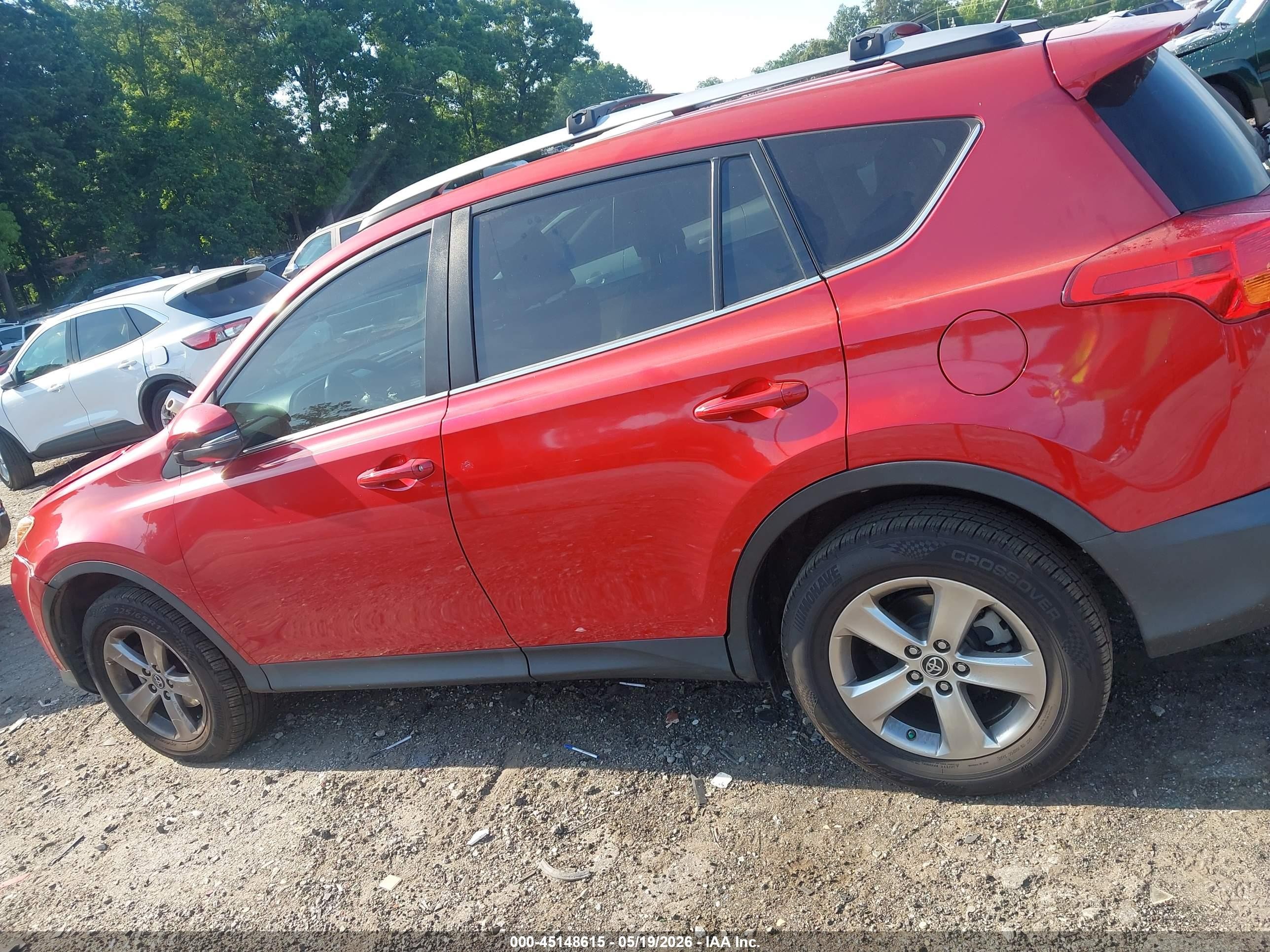 2015 Toyota Rav4 Xle Red vin: 2T3WFREV2FW132327