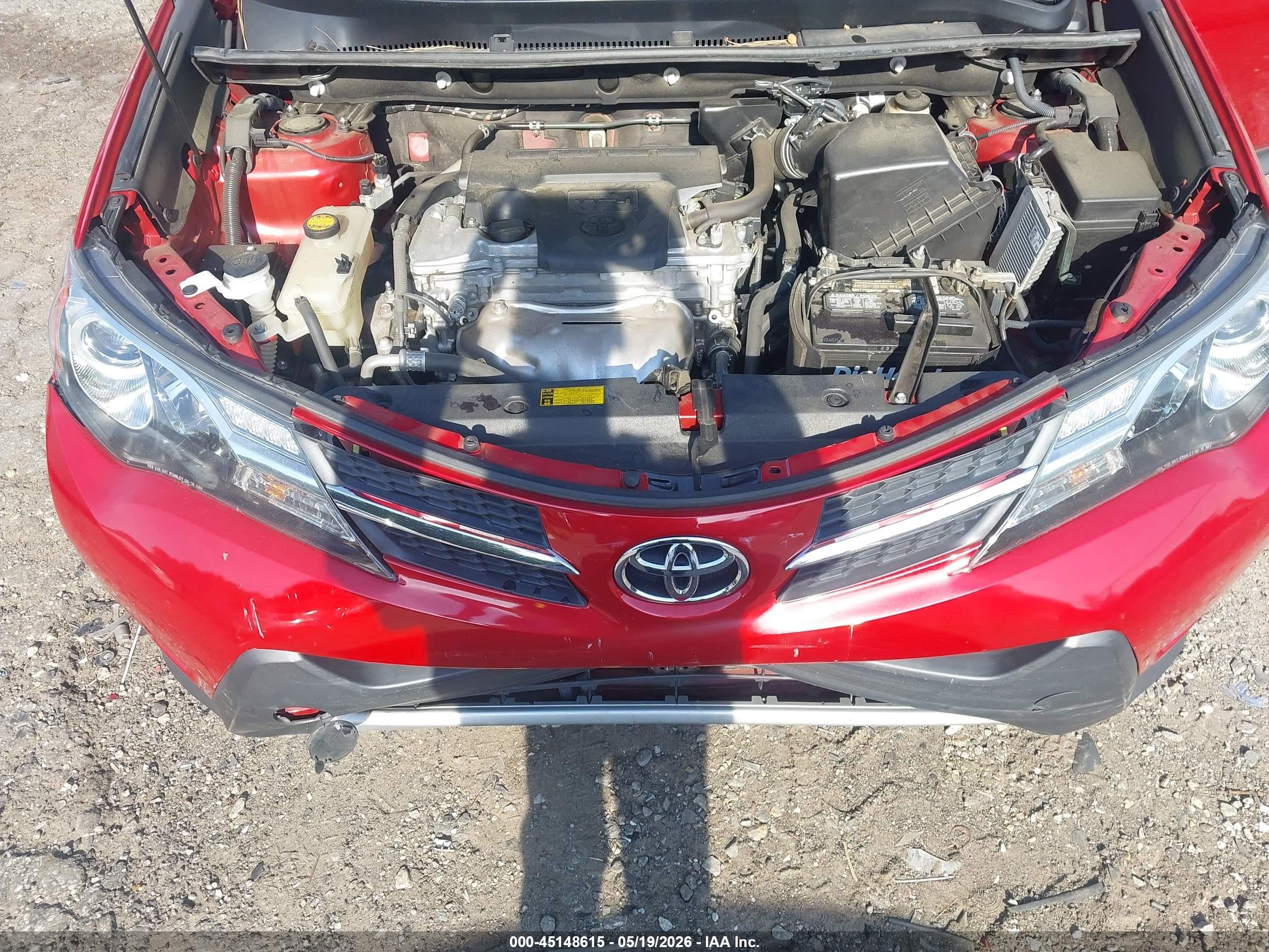 2015 Toyota Rav4 Xle Red vin: 2T3WFREV2FW132327