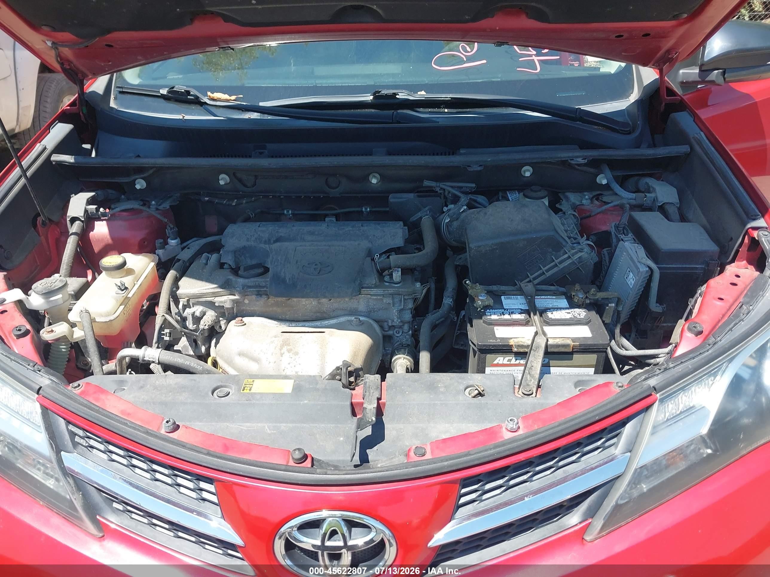 2015 Toyota Rav4 Xle Red vin: 2T3WFREV2FW135793