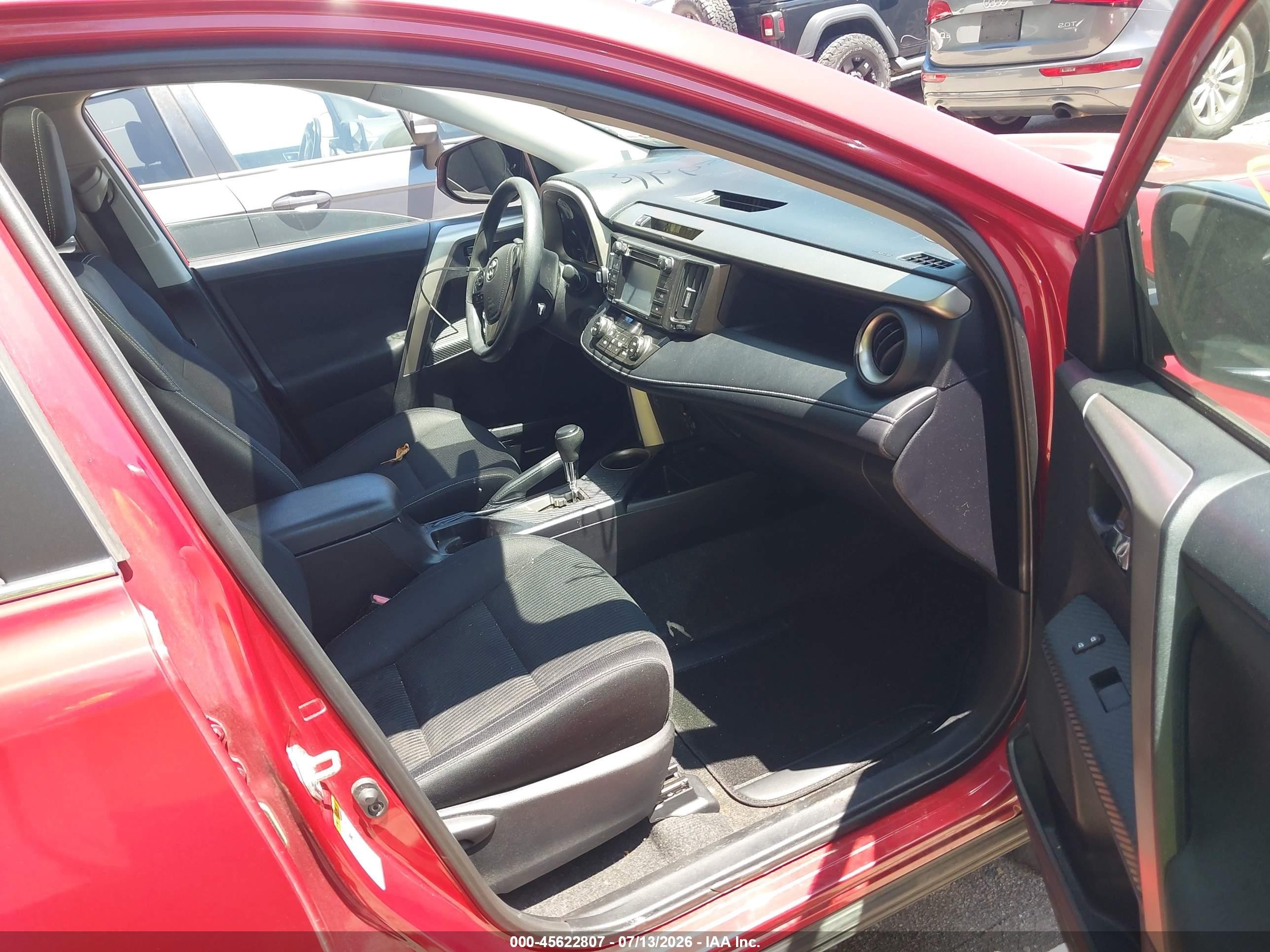 2015 Toyota Rav4 Xle Red vin: 2T3WFREV2FW135793