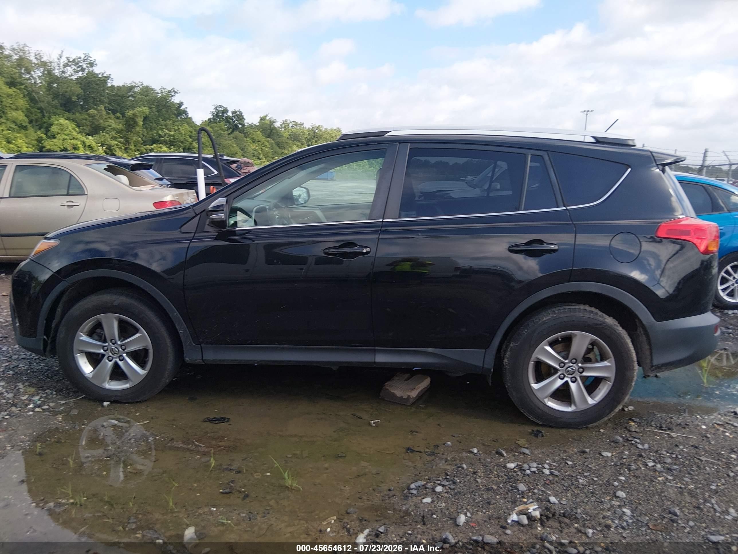 2015 Toyota Rav4 Xle Black vin: 2T3WFREV2FW161648