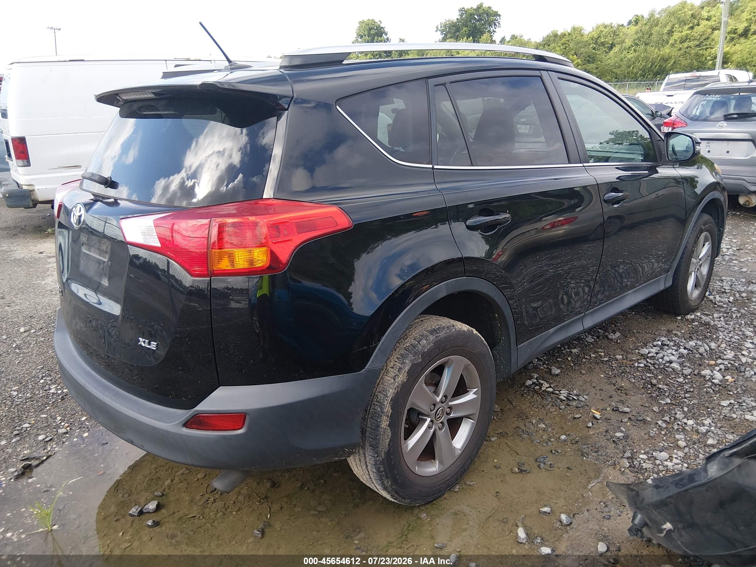 2015 Toyota Rav4 Xle Black vin: 2T3WFREV2FW161648