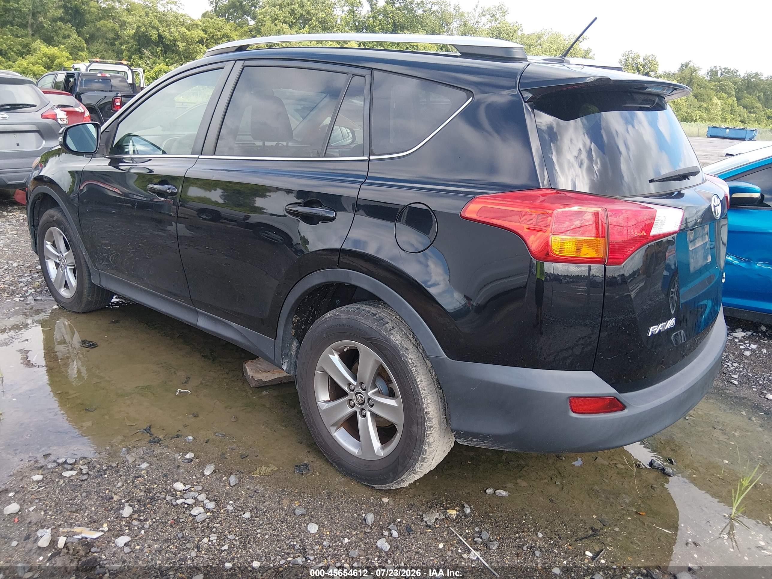2015 Toyota Rav4 Xle Black vin: 2T3WFREV2FW161648