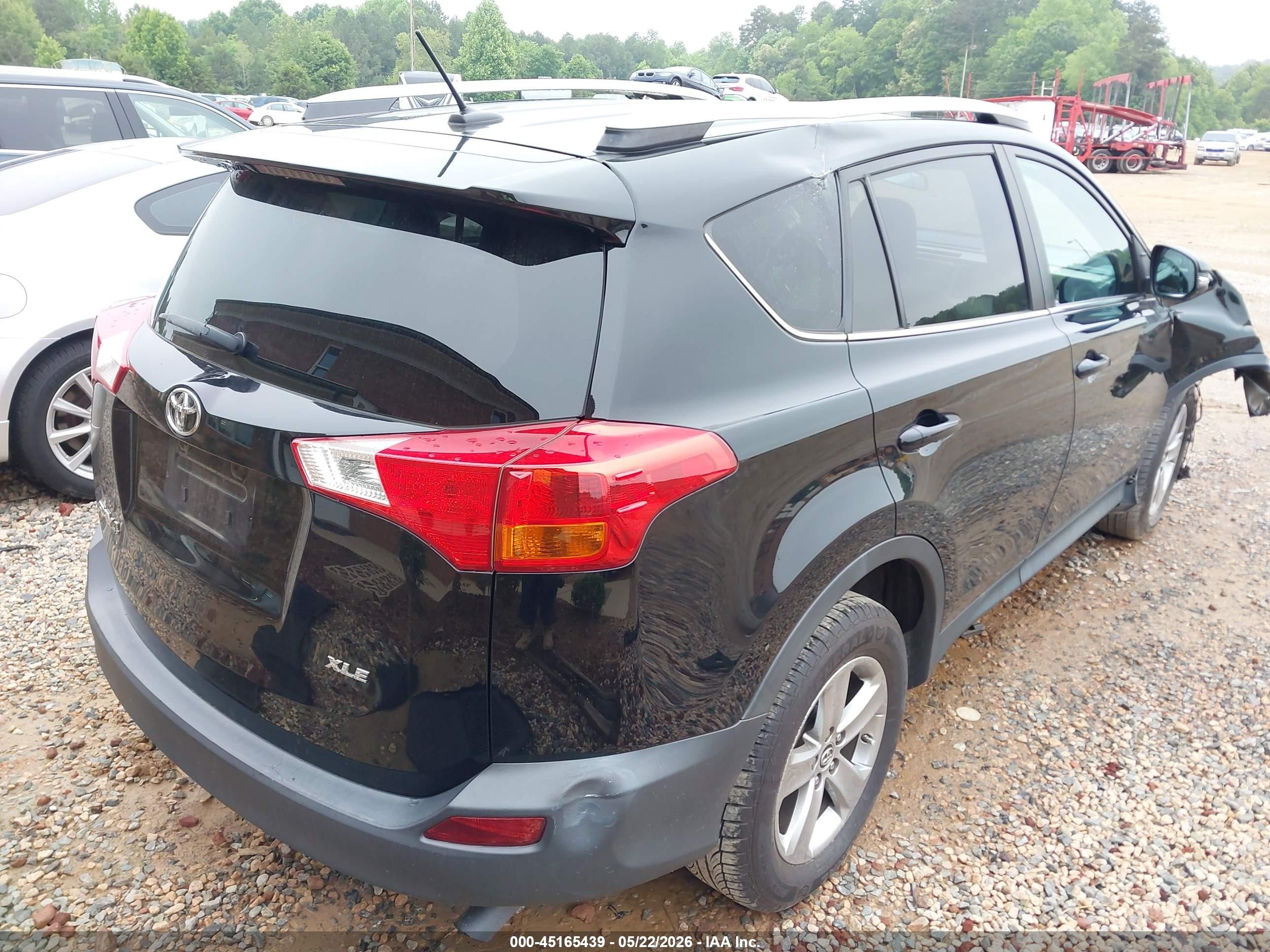 2015 Toyota Rav4 Xle Black vin: 2T3WFREV2FW183195