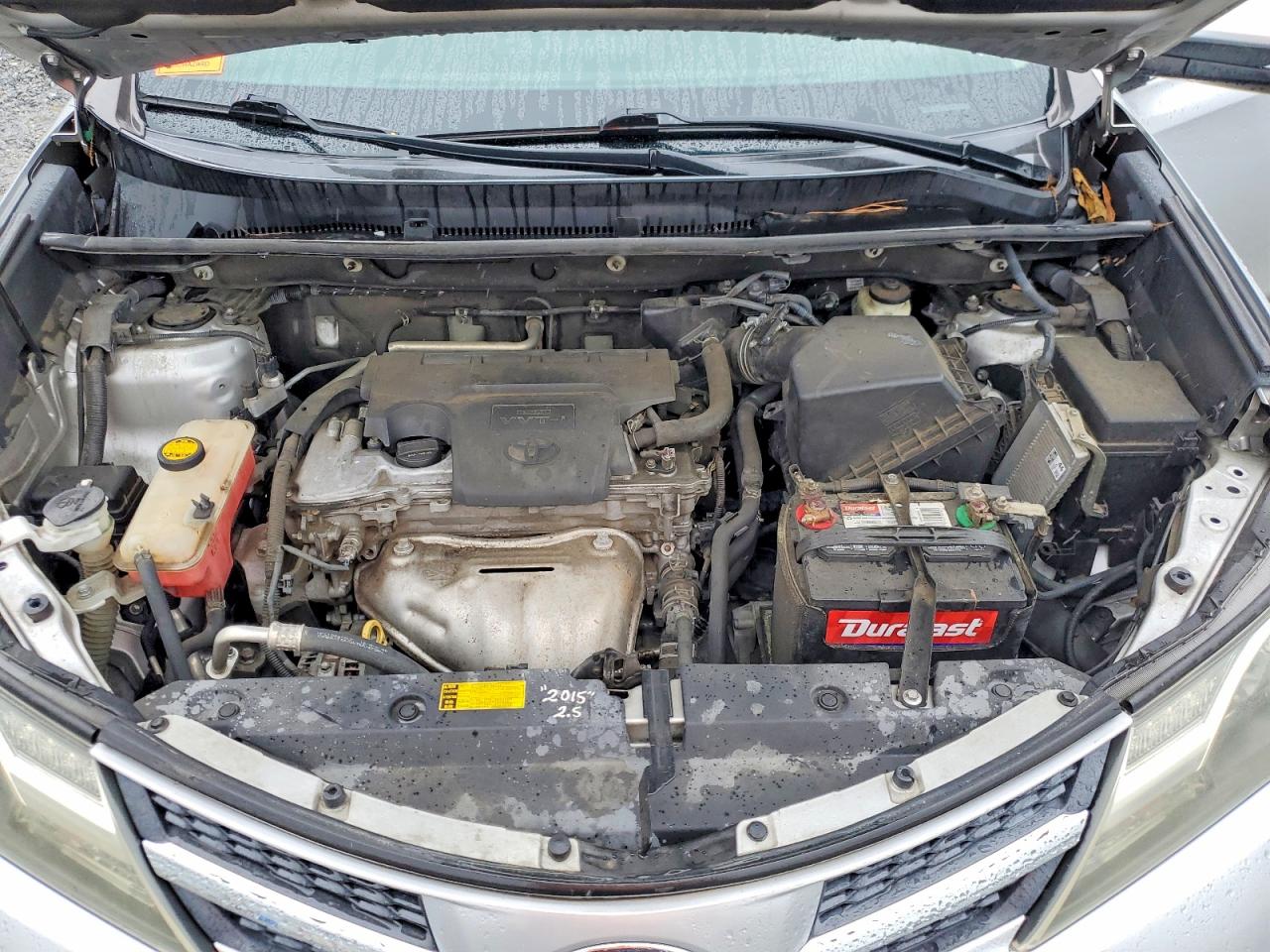 2015 Toyota Rav4 Xle Silver vin: 2T3WFREV2FW192043