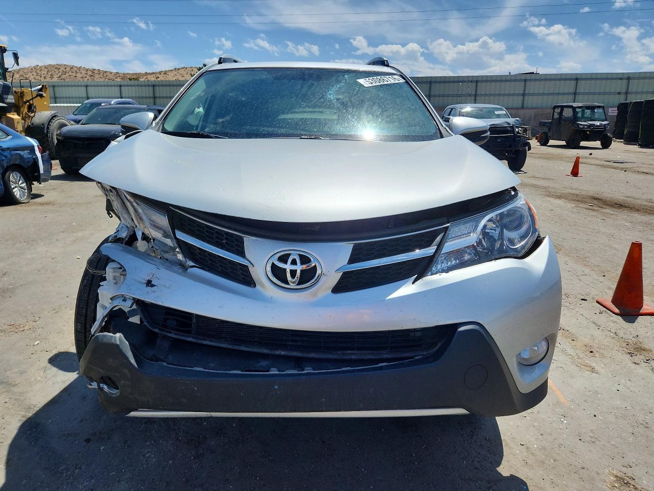 2015 Toyota Rav4 Xle Silver vin: 2T3WFREV2FW197193