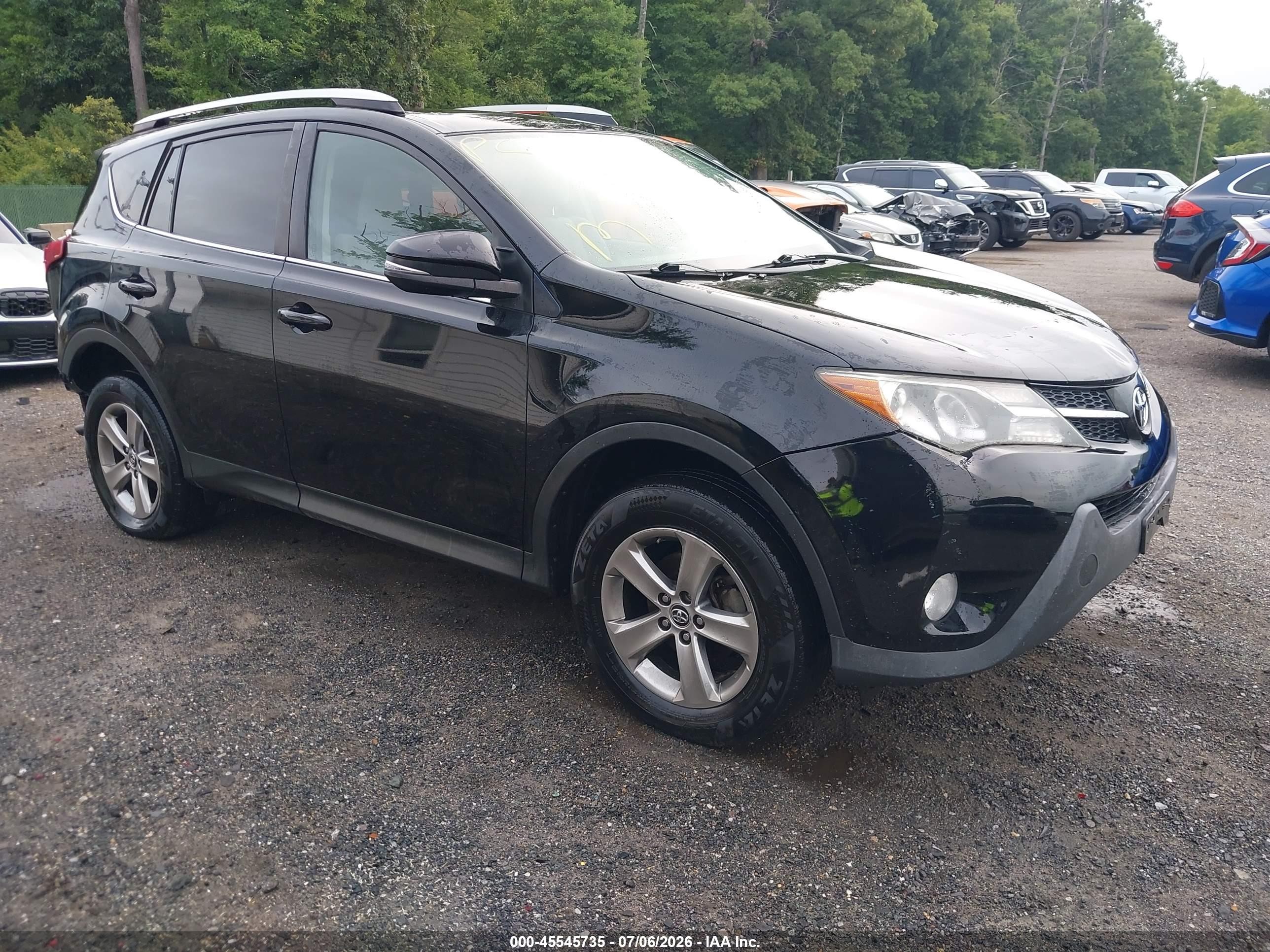 2015 Toyota Rav4 Xle Black vin: 2T3WFREV2FW205180